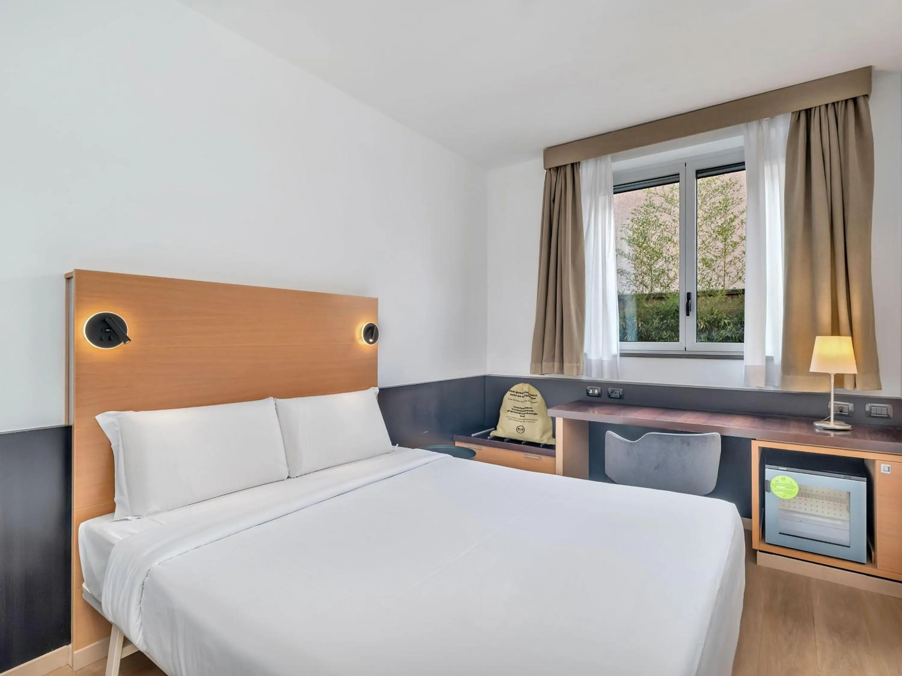 Photo of the whole room, Bed in B&B HOTEL Milano Cologno Studios