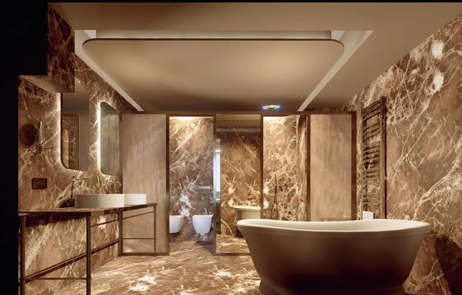 Bathroom in Sheraton Lake Como Hotel