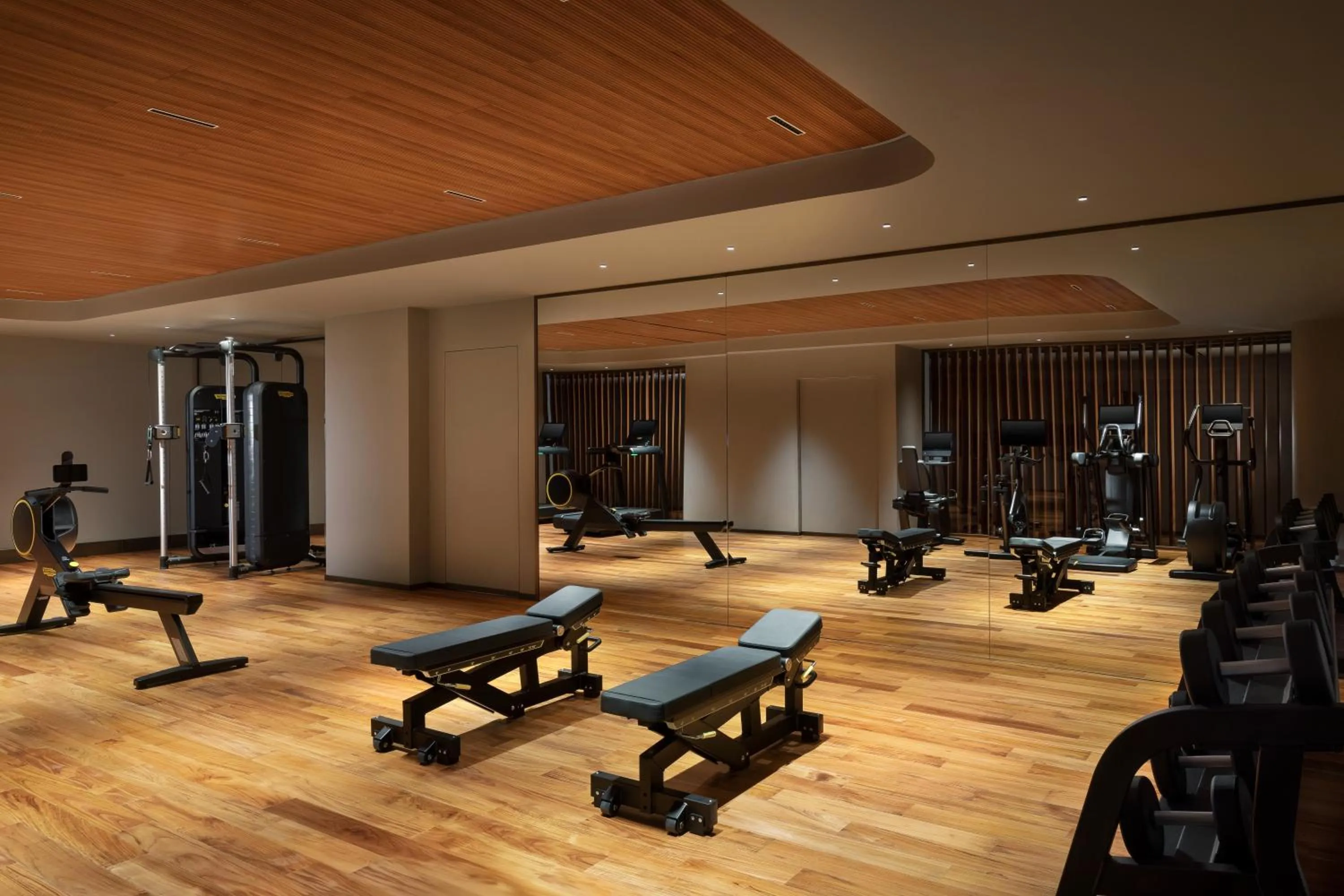 Fitness centre/facilities in Sheraton Lake Como Hotel