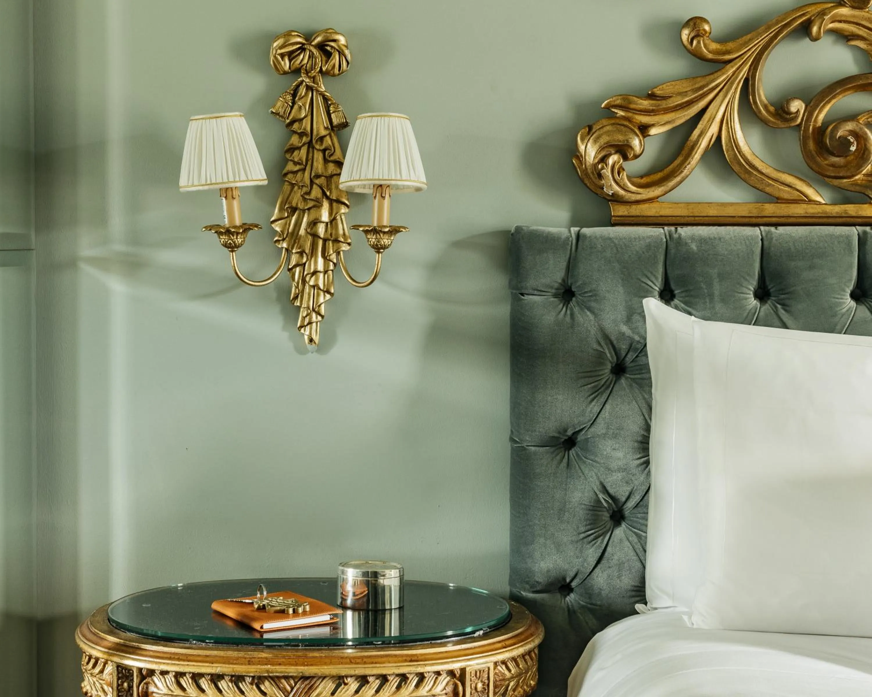 Decorative detail in Grand Hotel Tremezzo