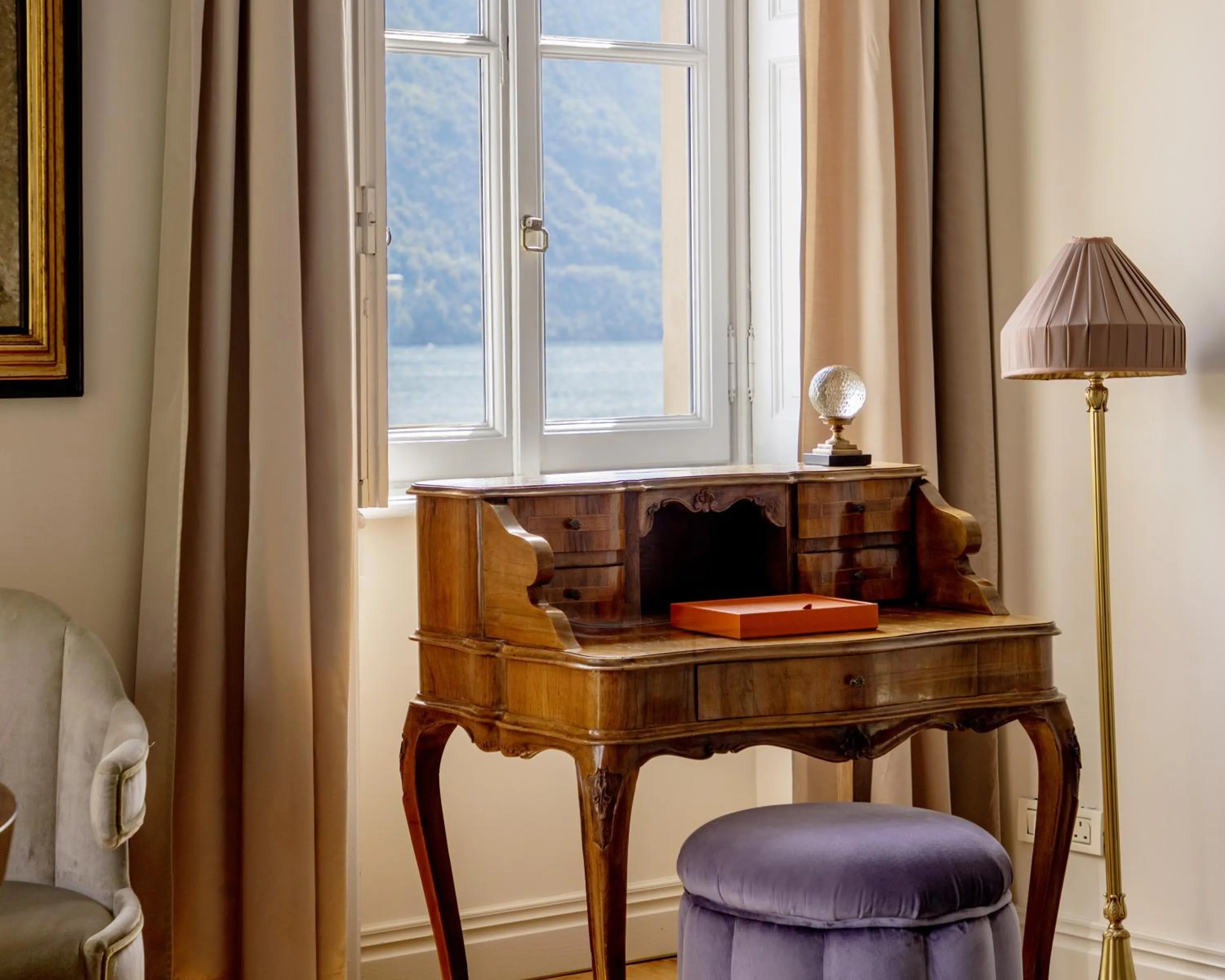 Decorative detail in Grand Hotel Tremezzo