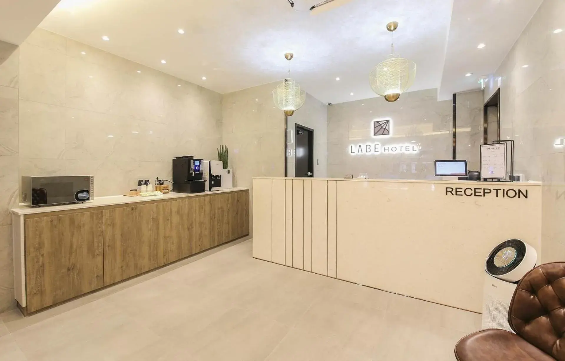 Lobby or reception in LABE Hotel Lobby or reception in LABE Hotel