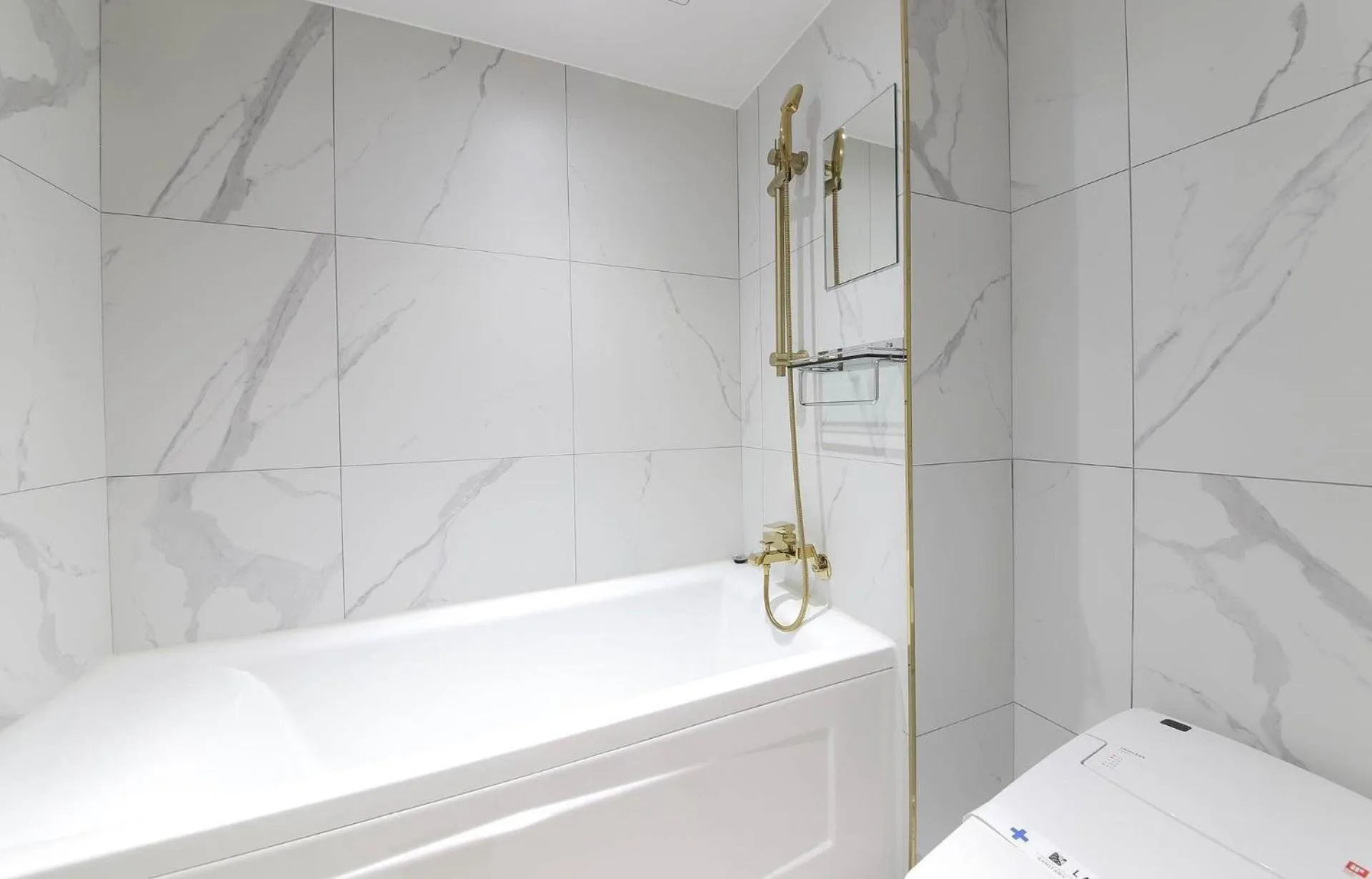 Bathroom in LABE Hotel