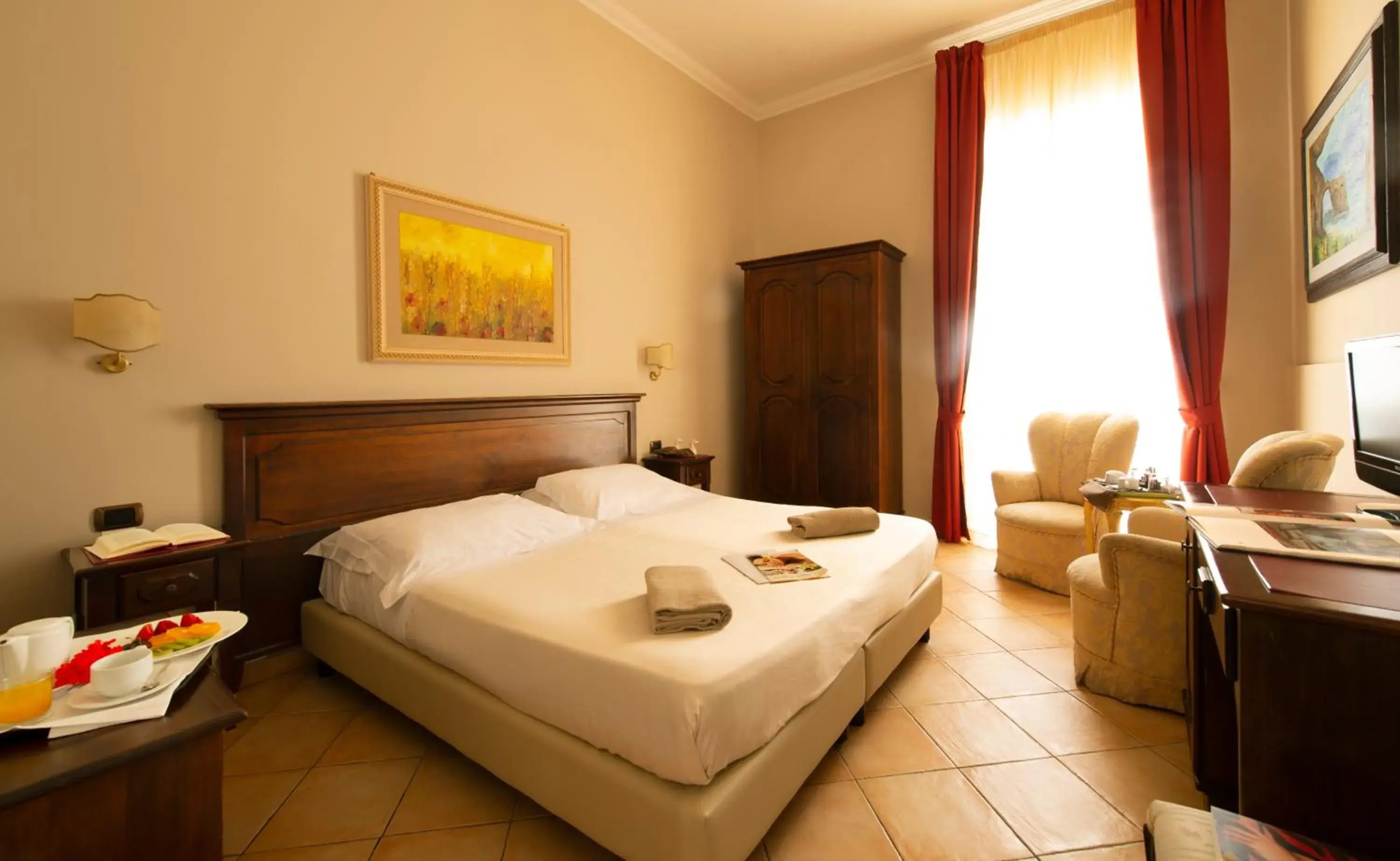 Double Room with Garden View in Charme Hotel Villa Principe Fitalia Double Room with Garden View in Charme Hotel Villa Principe Fitalia