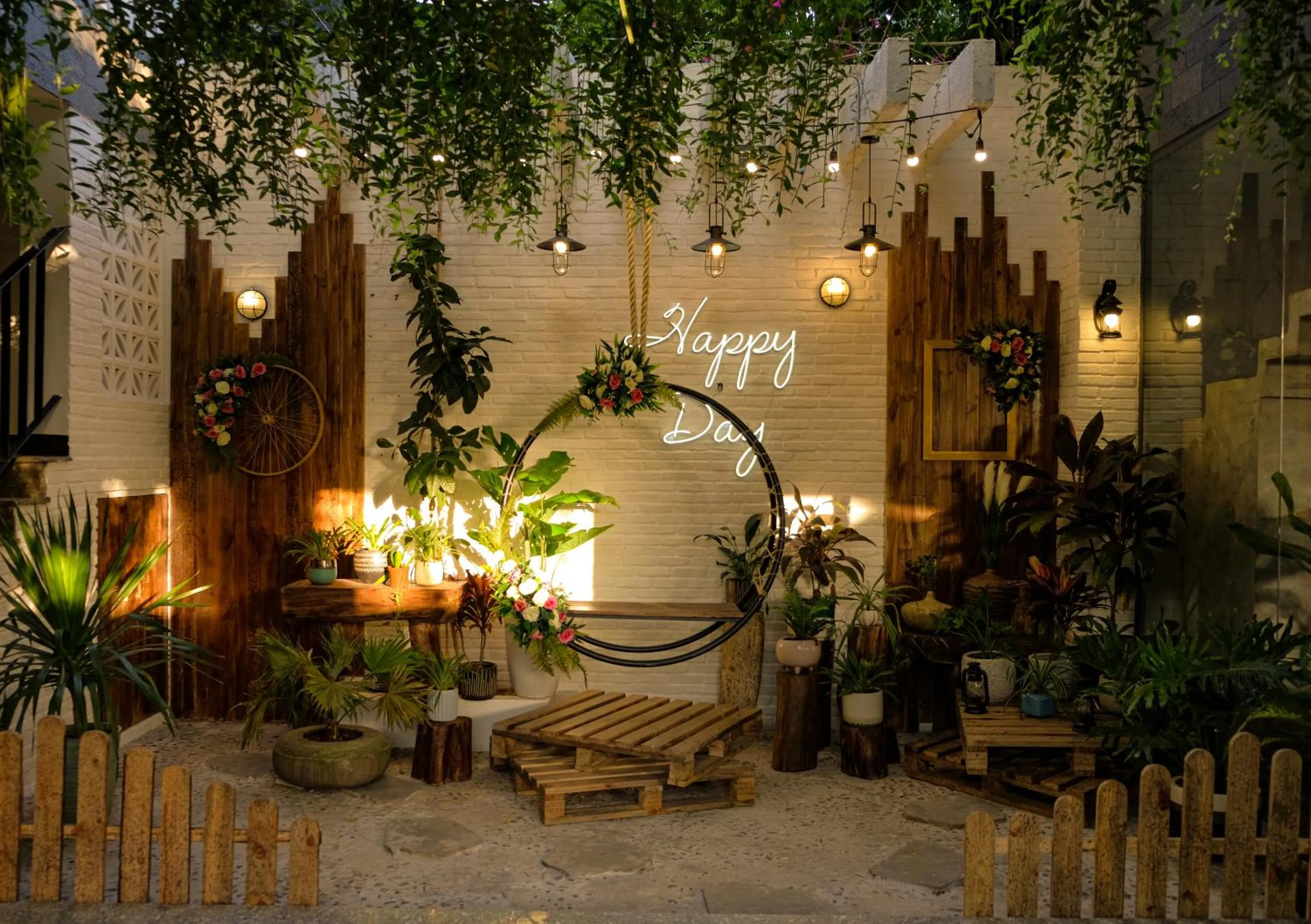 Patio in Fati Boutique Hotel & Apartment