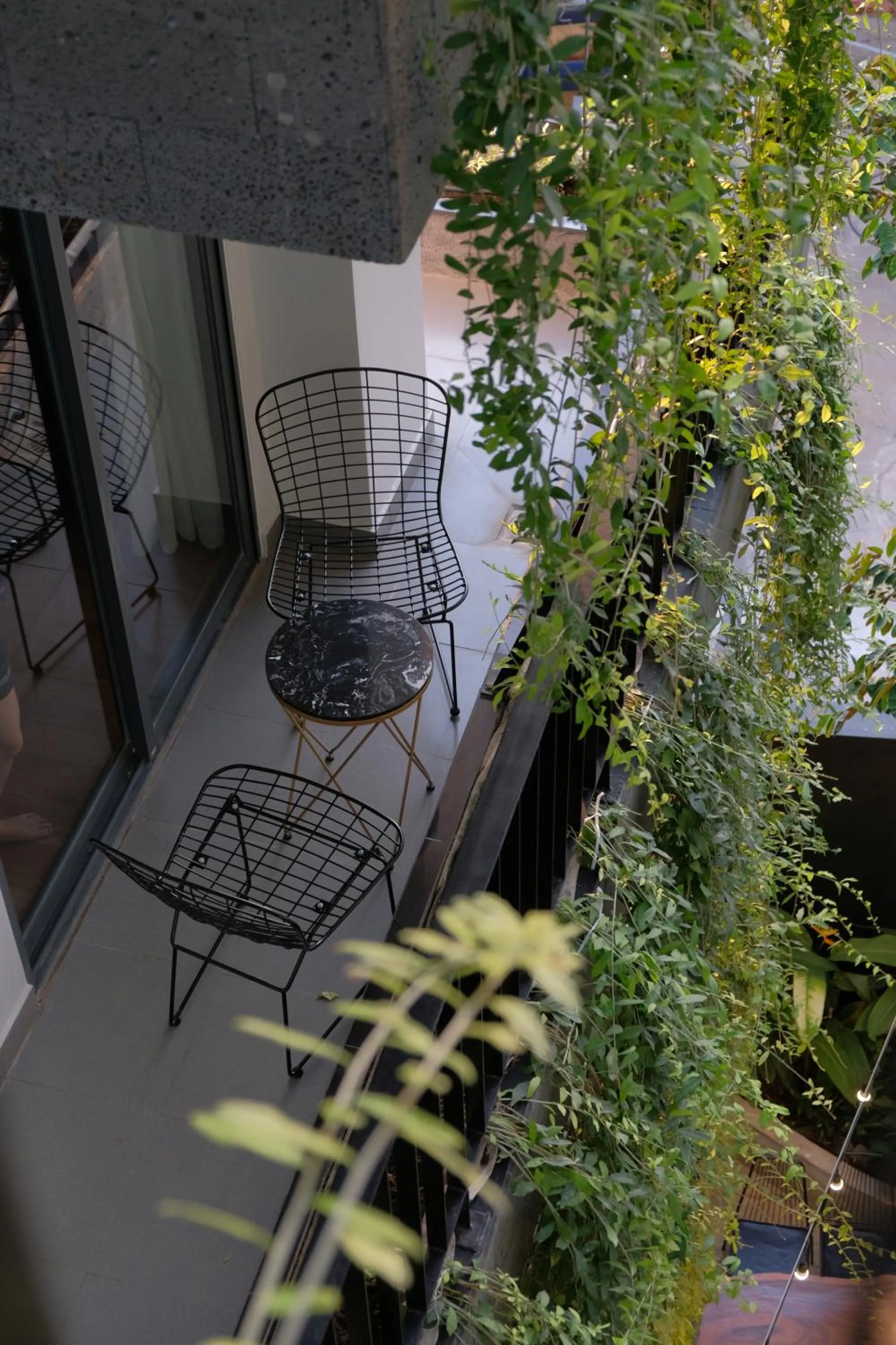 Balcony/Terrace in Fati Boutique Hotel & Apartment