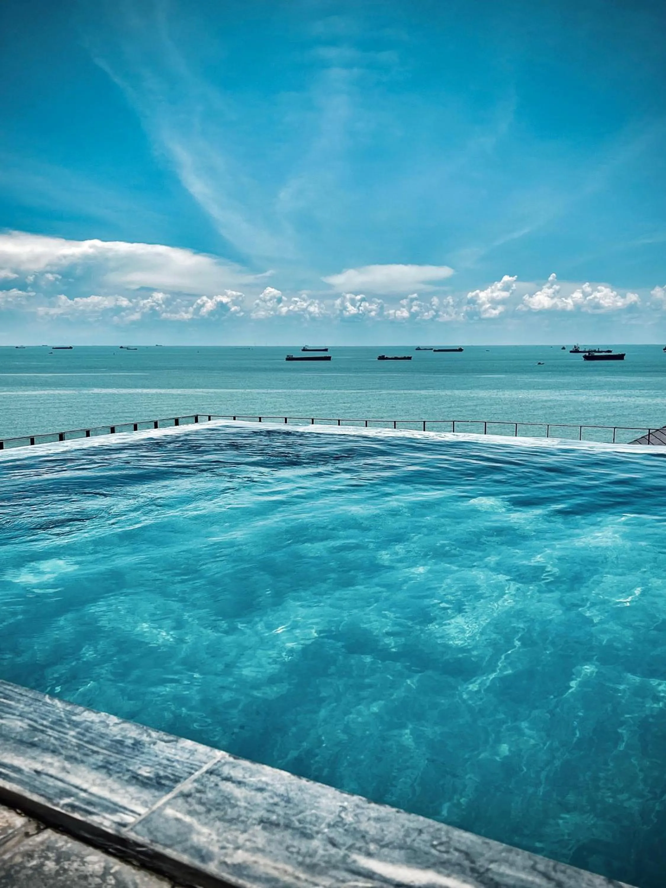 Swimming pool in Fati Boutique Hotel & Apartment