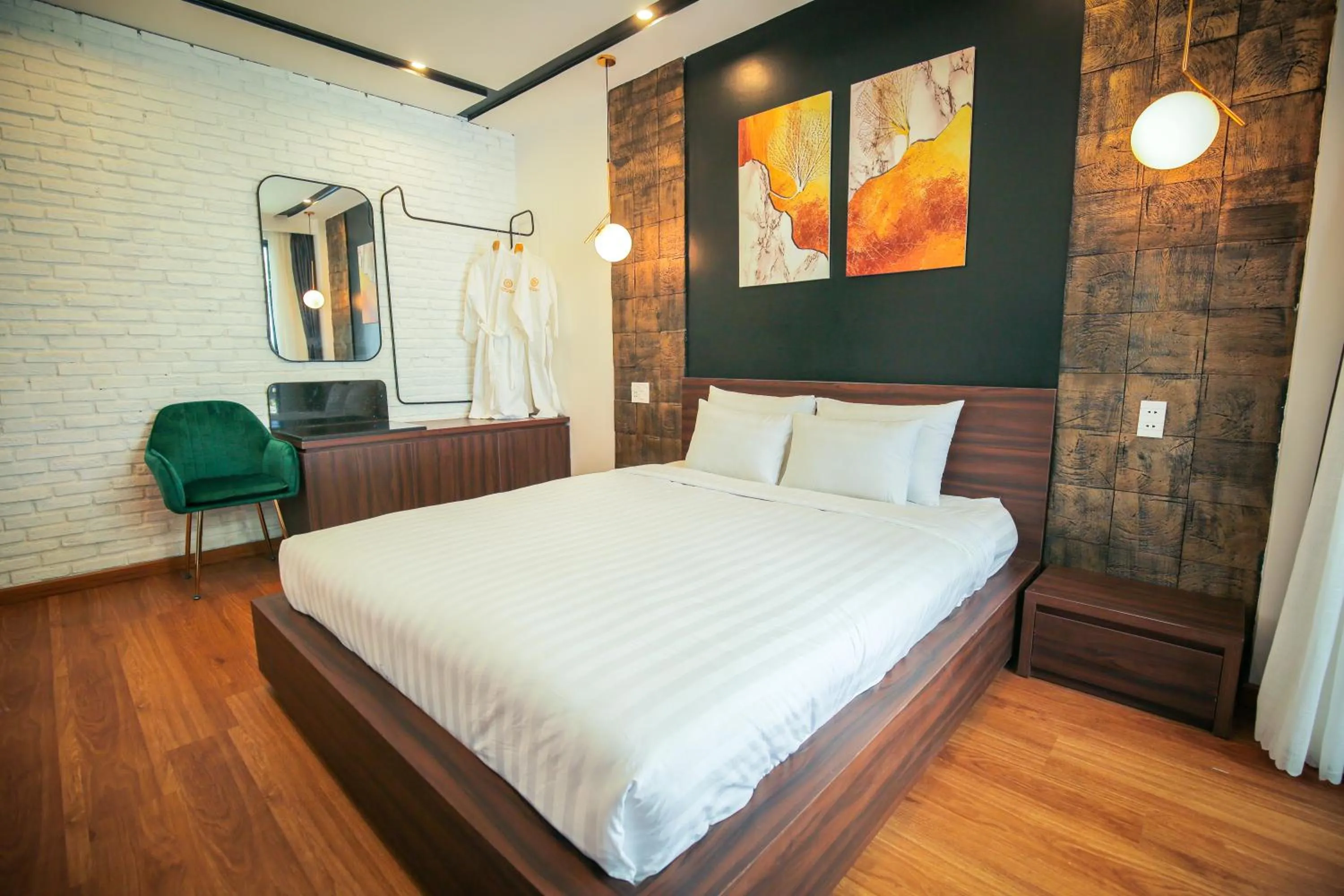 Photo of the whole room, Bed in Fati Boutique Hotel & Apartment