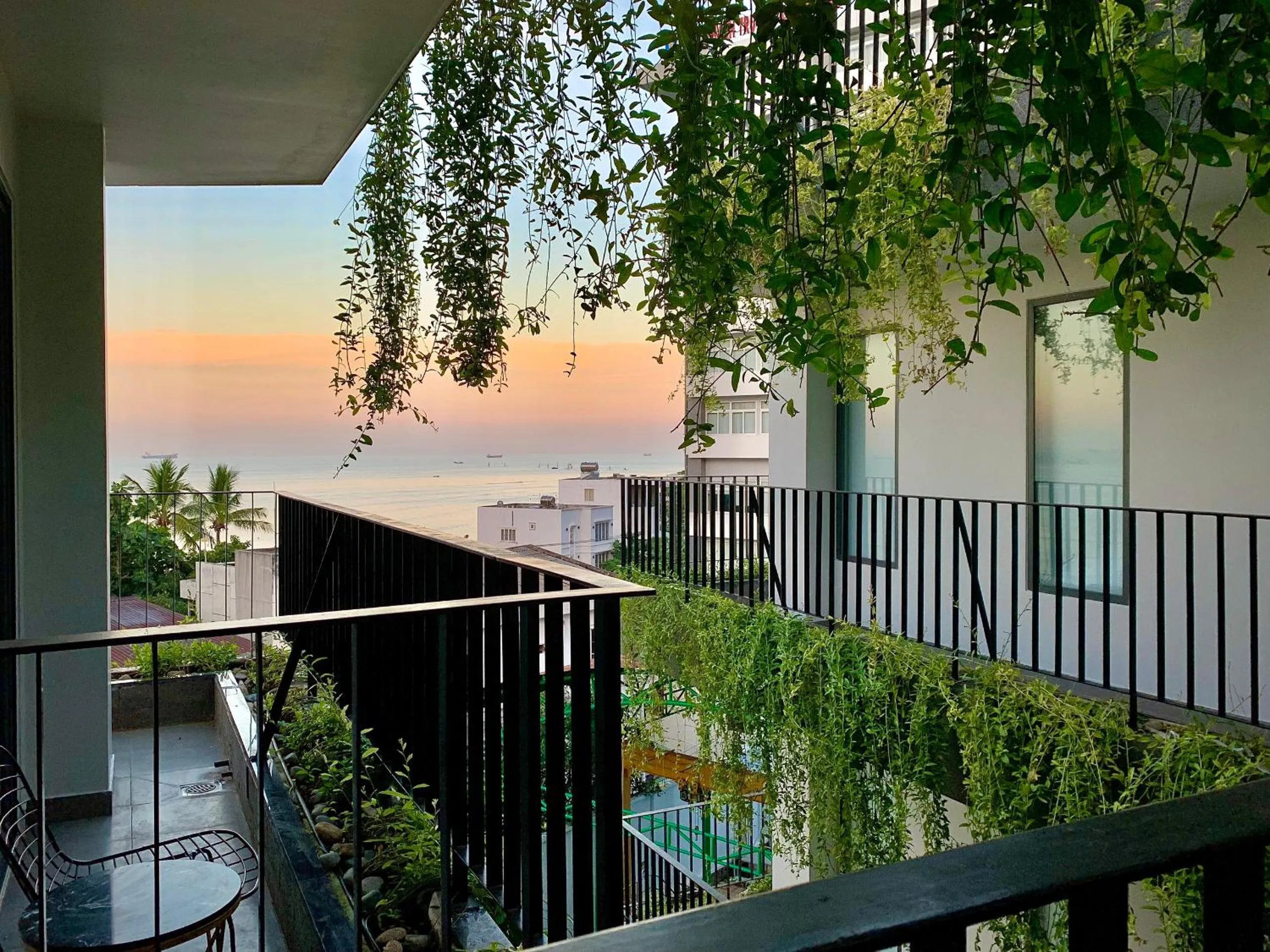 Balcony/Terrace in Fati Boutique Hotel & Apartment