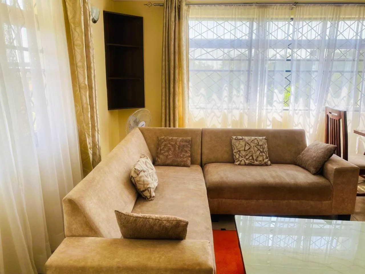 Living room in Zerubbabel Apartments Kisumu