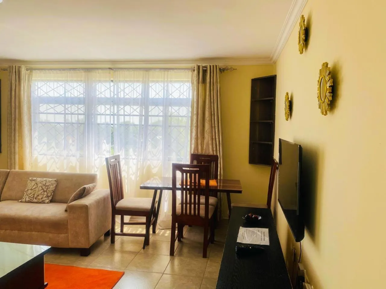 Living room in Zerubbabel Apartments Kisumu