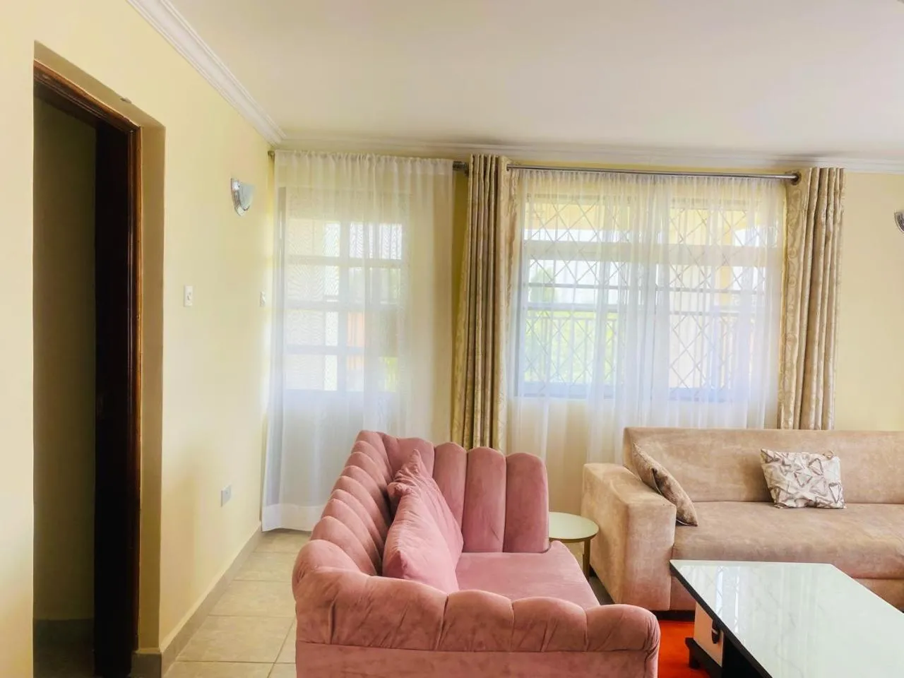 Living room in Zerubbabel Apartments Kisumu