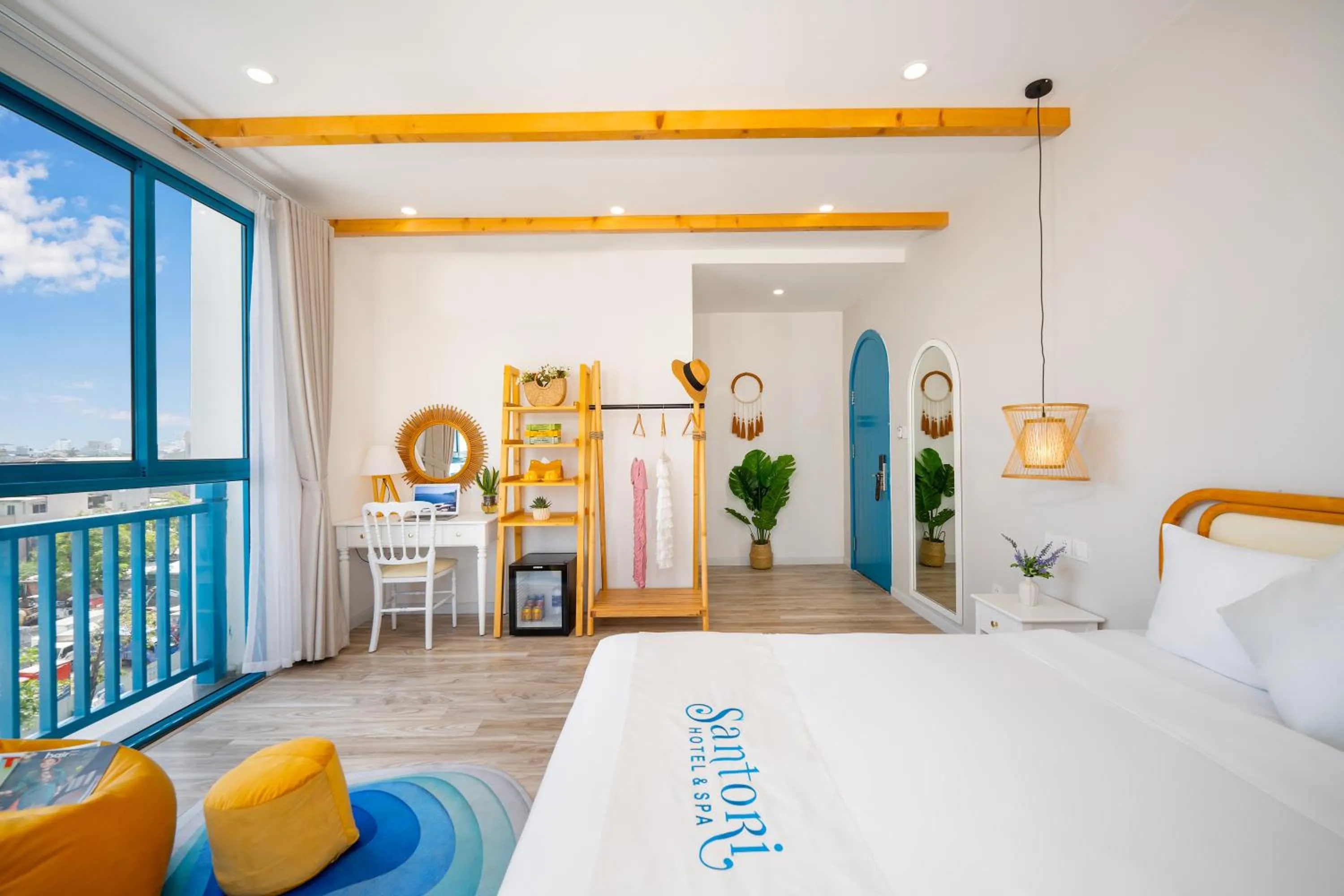 Bedroom, Bed in Santori Hotel And Spa