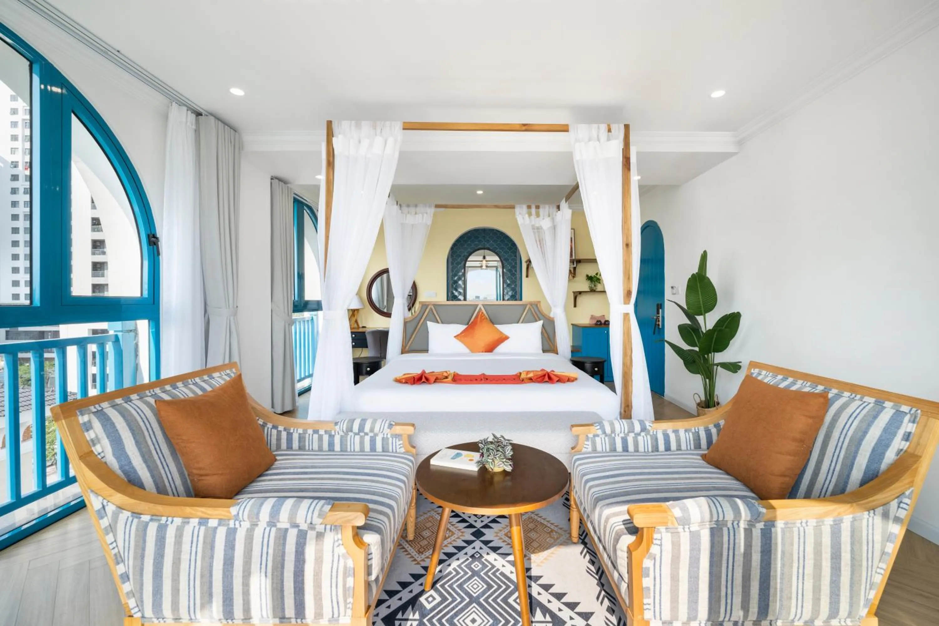 Photo of the whole room, Bed in Santori Hotel And Spa