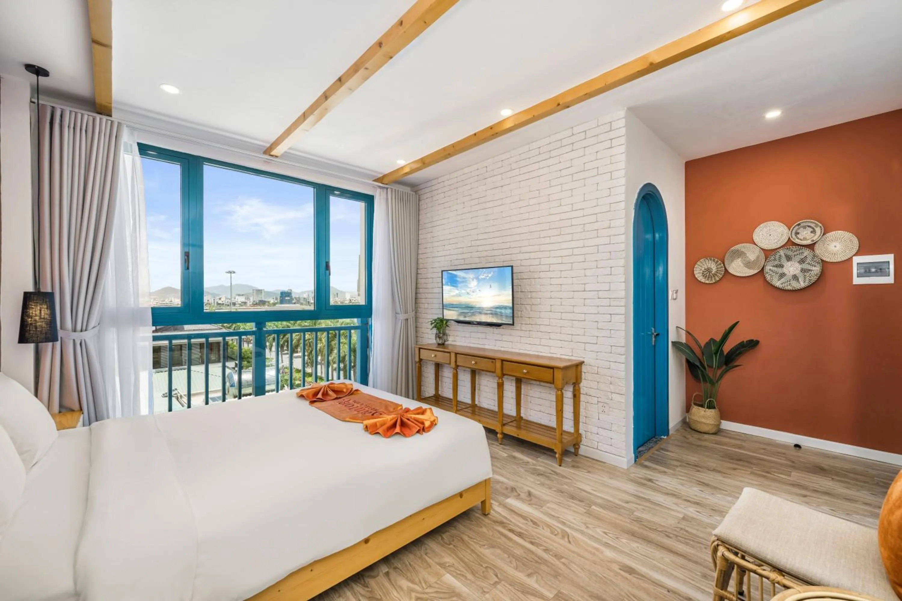 Bedroom, Bed in Santori Hotel And Spa