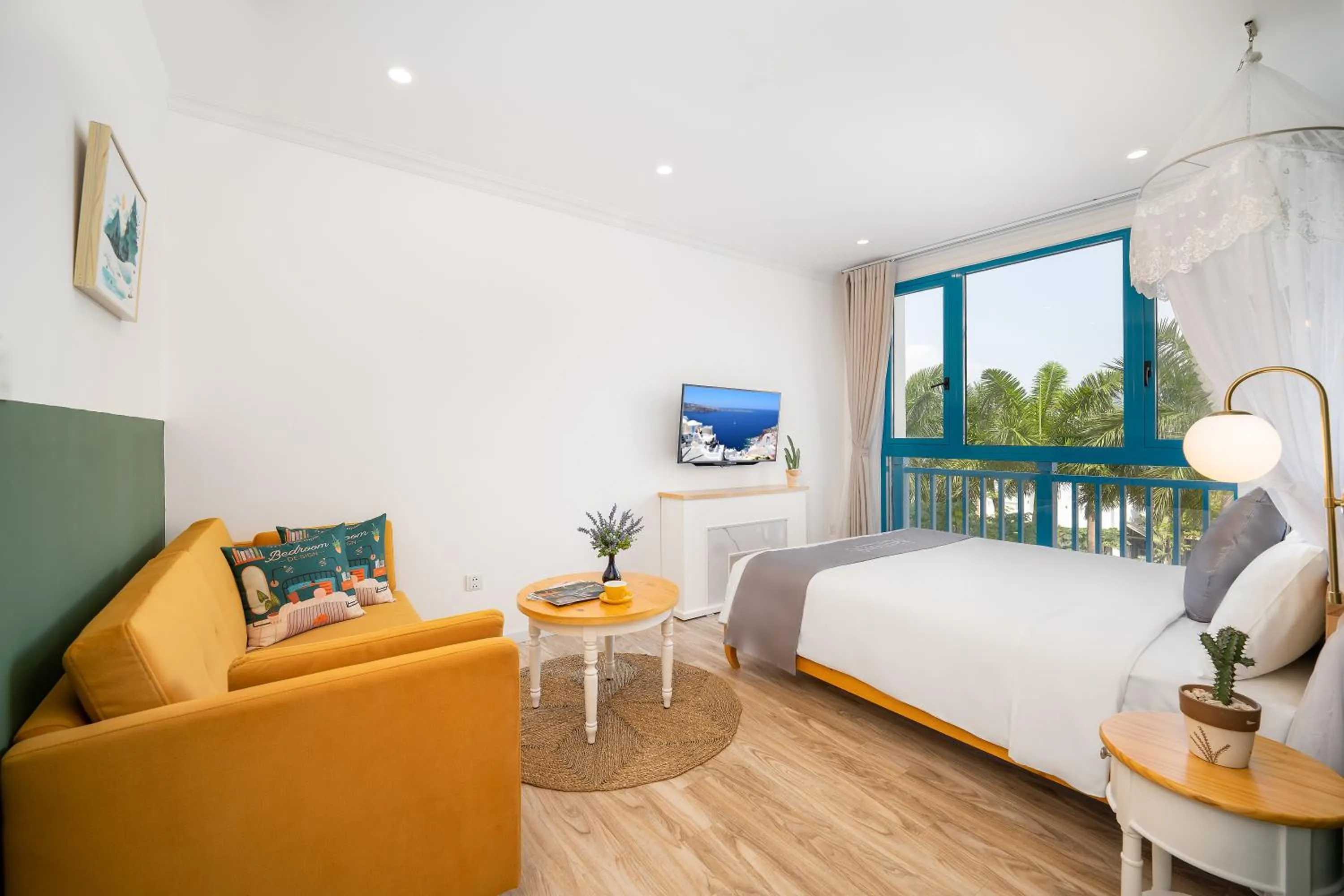 Photo of the whole room, Bed in Santori Hotel And Spa