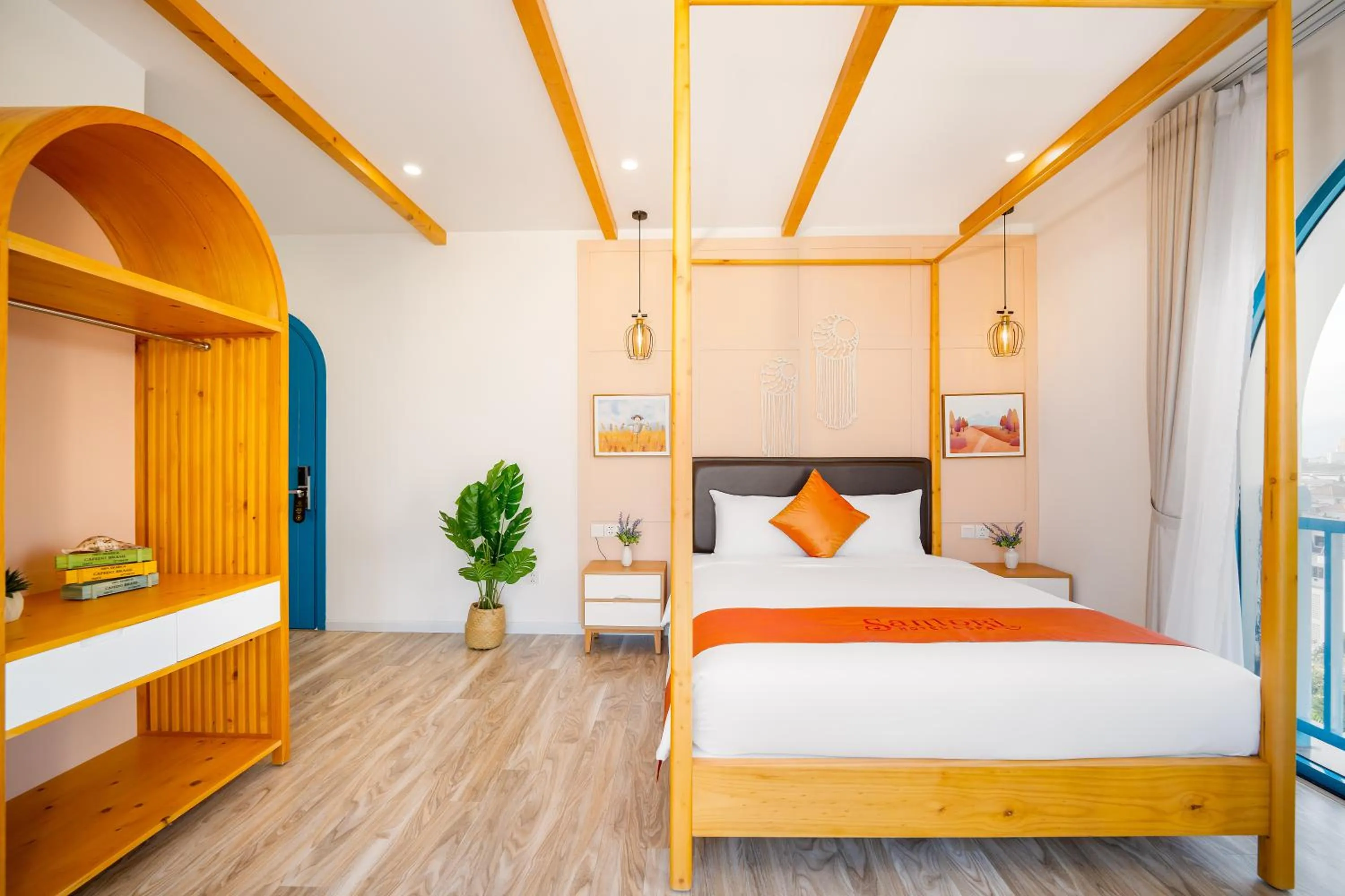 Photo of the whole room, Bed in Santori Hotel And Spa