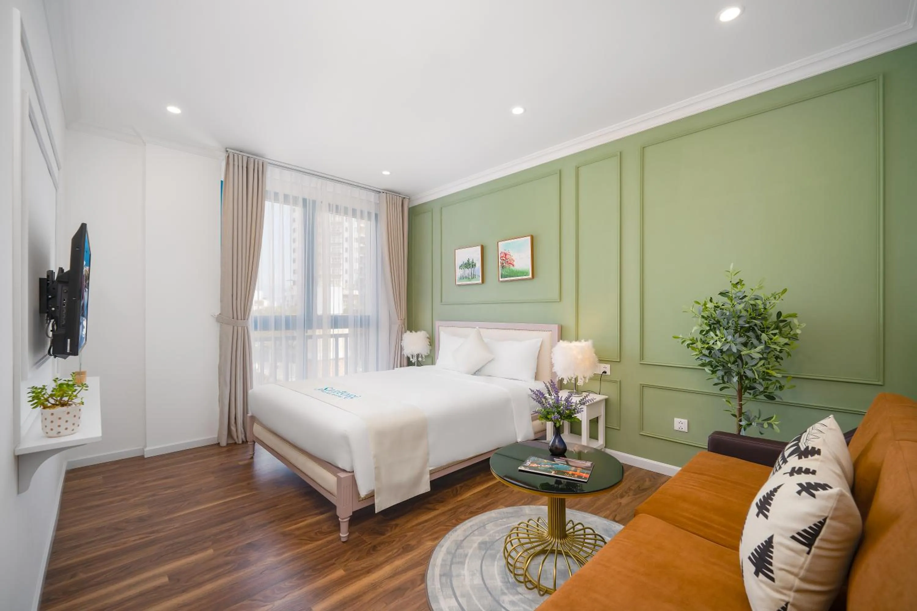 Photo of the whole room, Bed in Santori Hotel And Spa