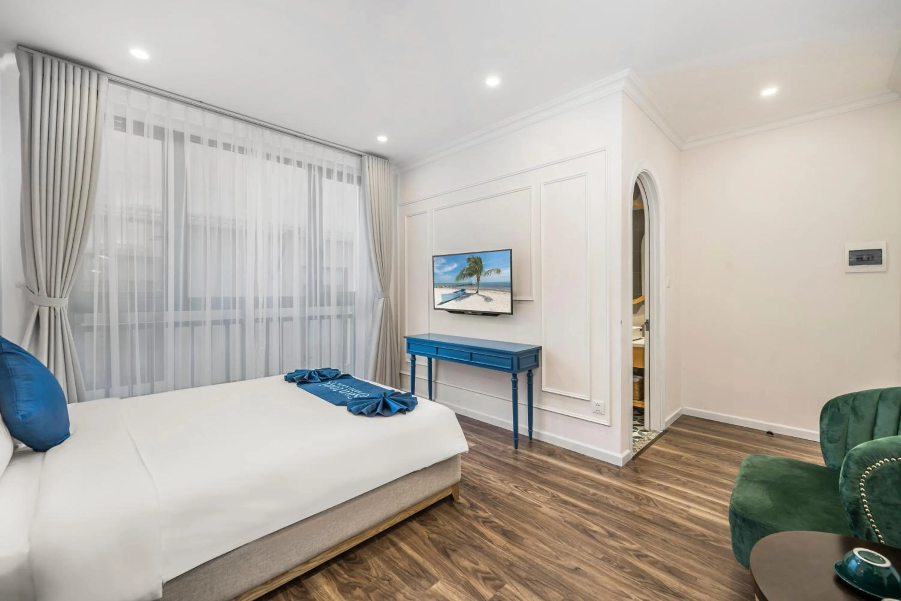 Bedroom, Bed in Santori Hotel And Spa