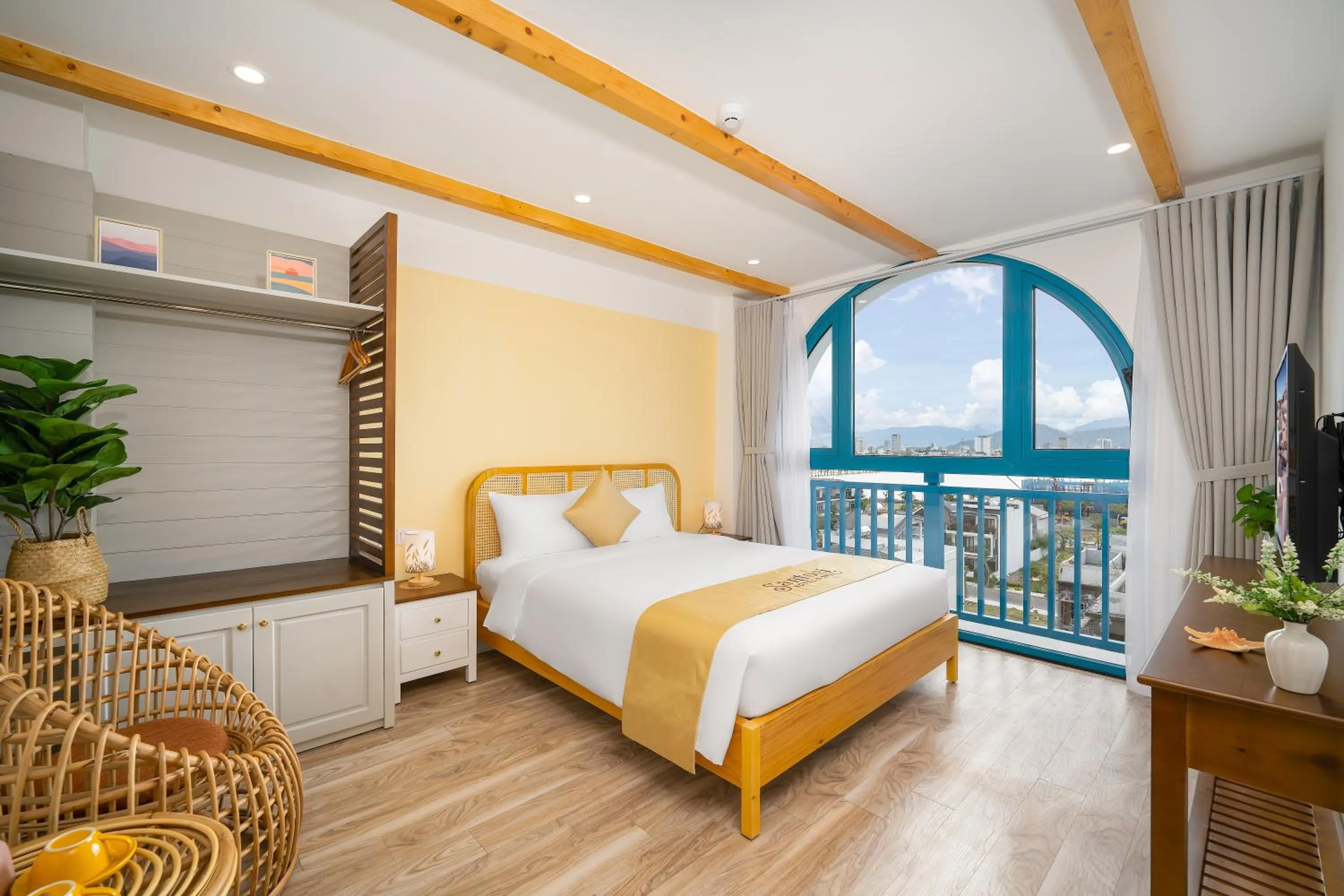 Photo of the whole room, Bed in Santori Hotel And Spa