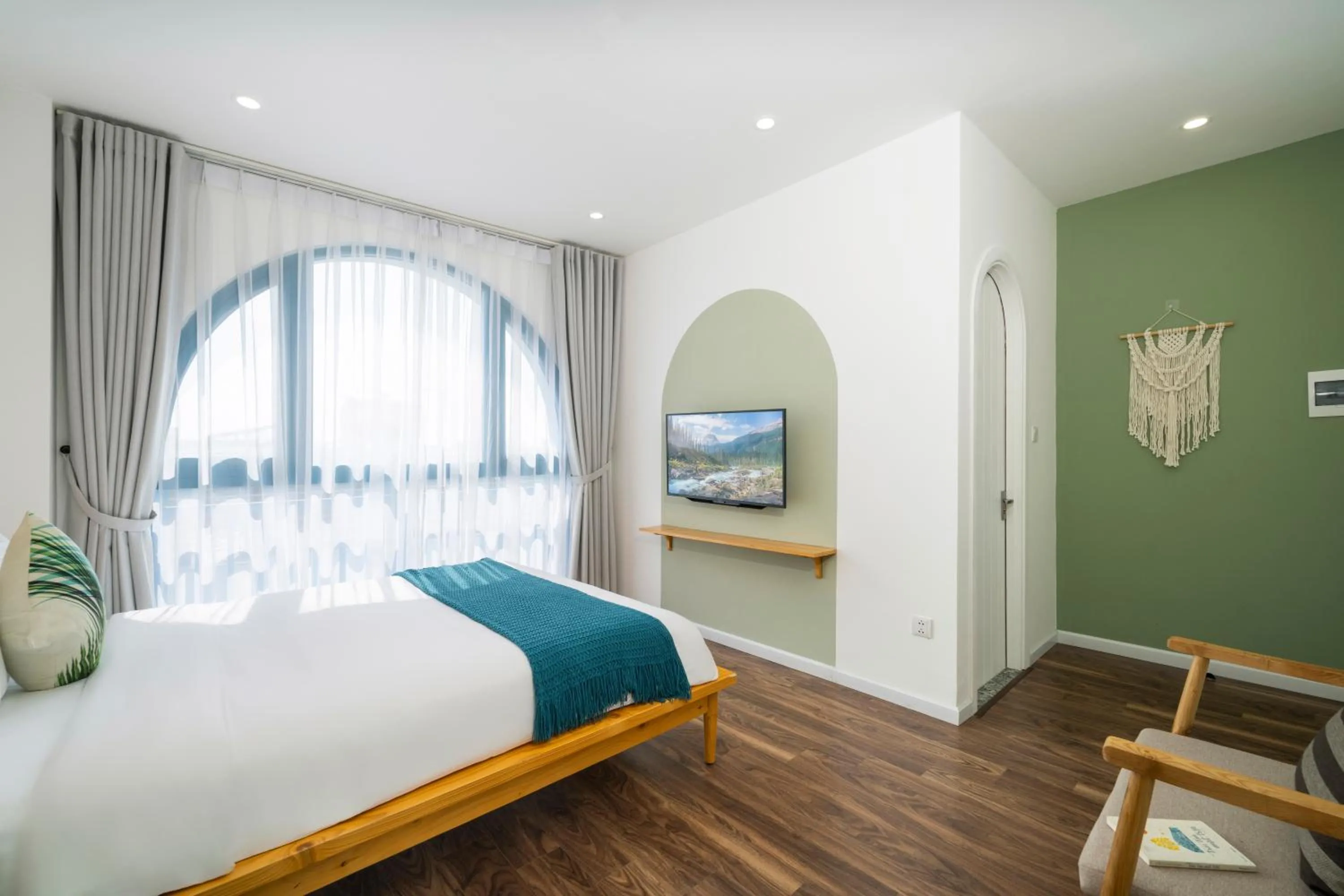 Photo of the whole room, Bed in Santori Hotel And Spa