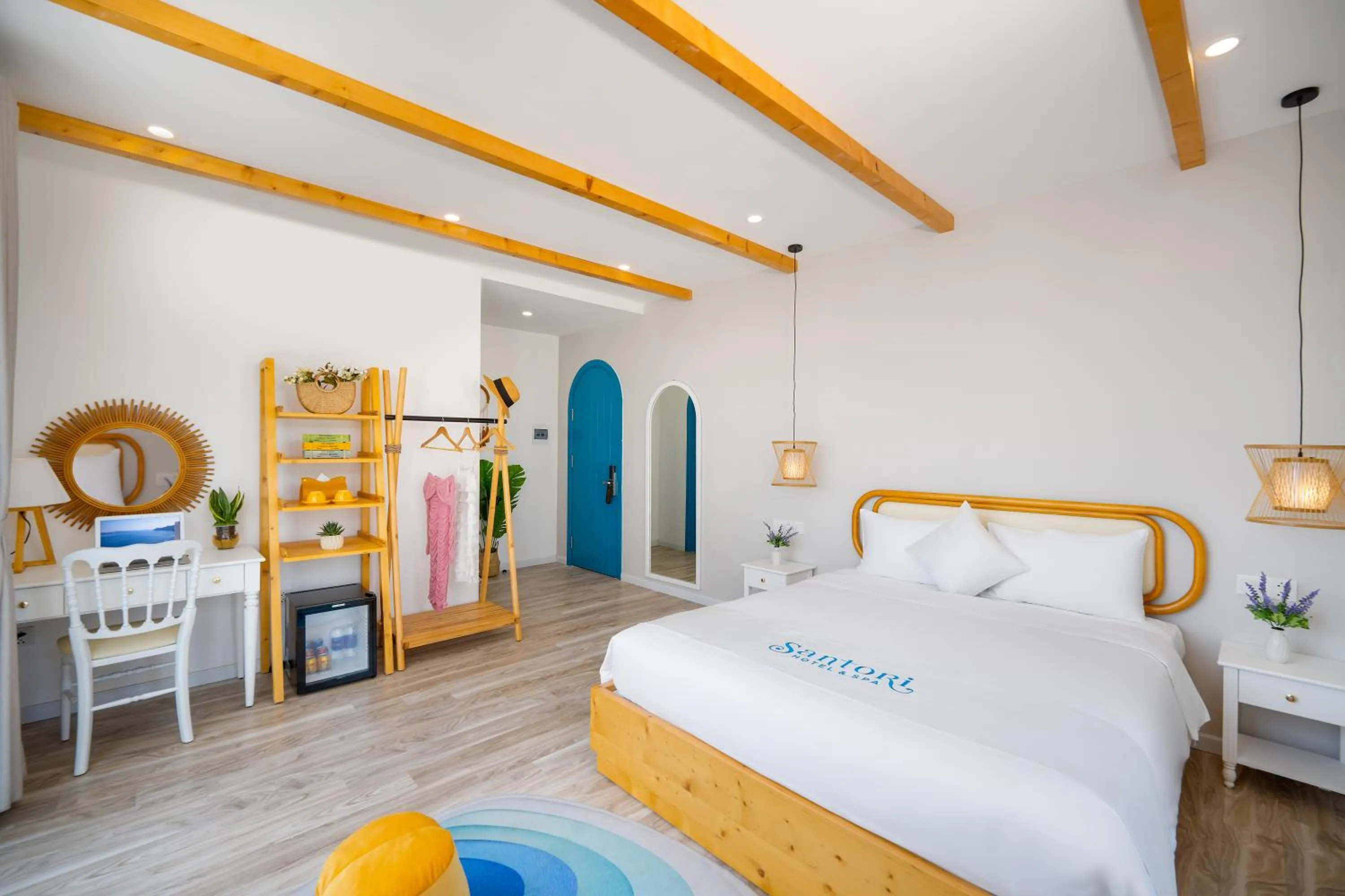 Photo of the whole room, Bed in Santori Hotel And Spa