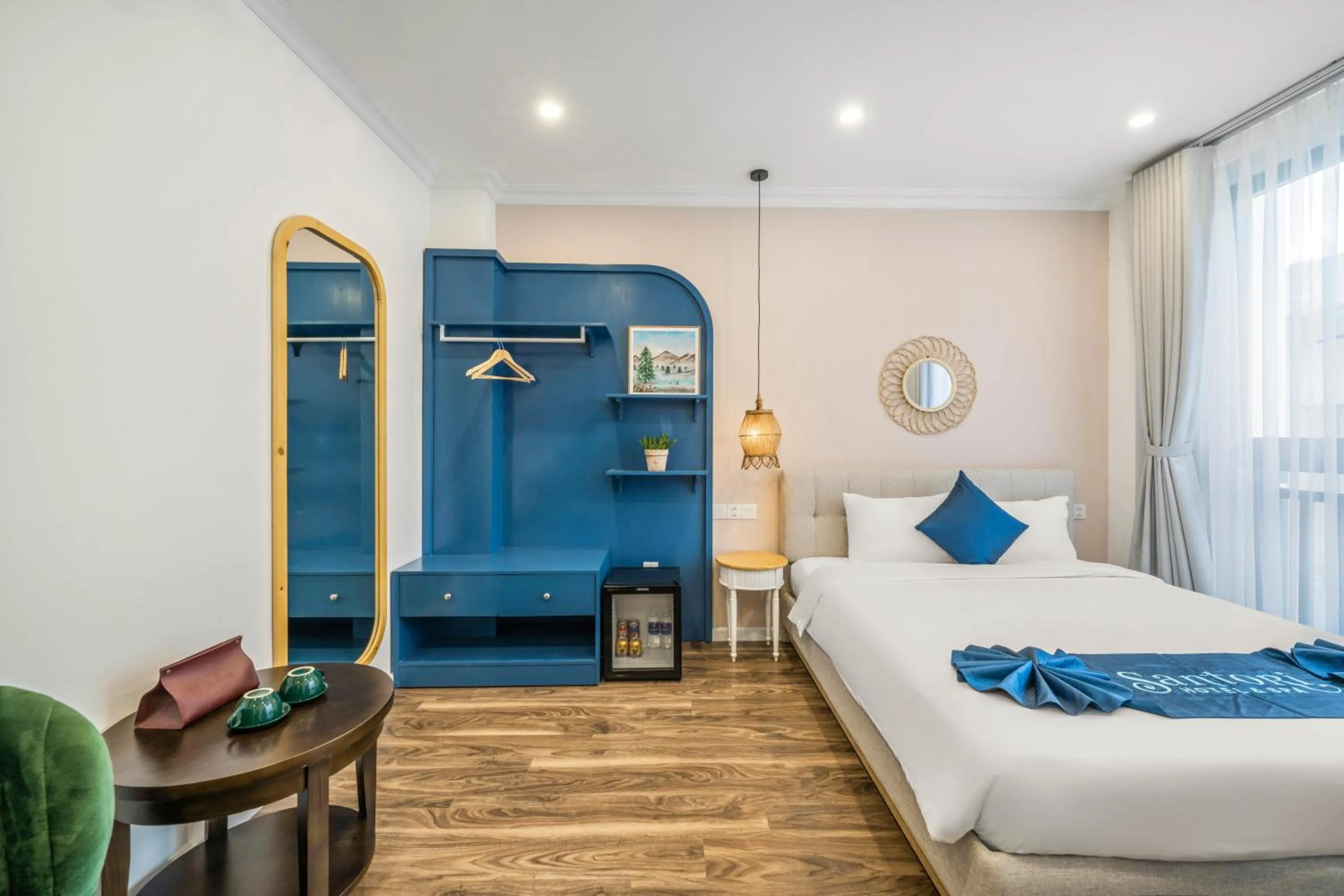 Bedroom, Bed in Santori Hotel And Spa