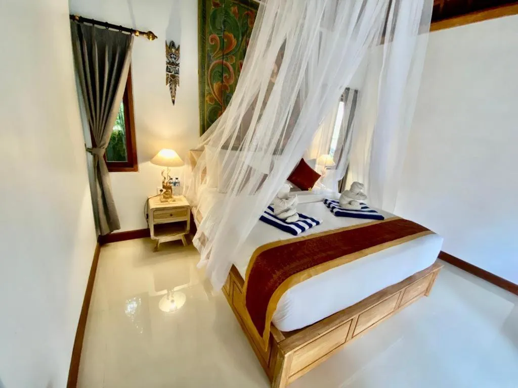 Property building, Bed in Sridewi Villas Ubud