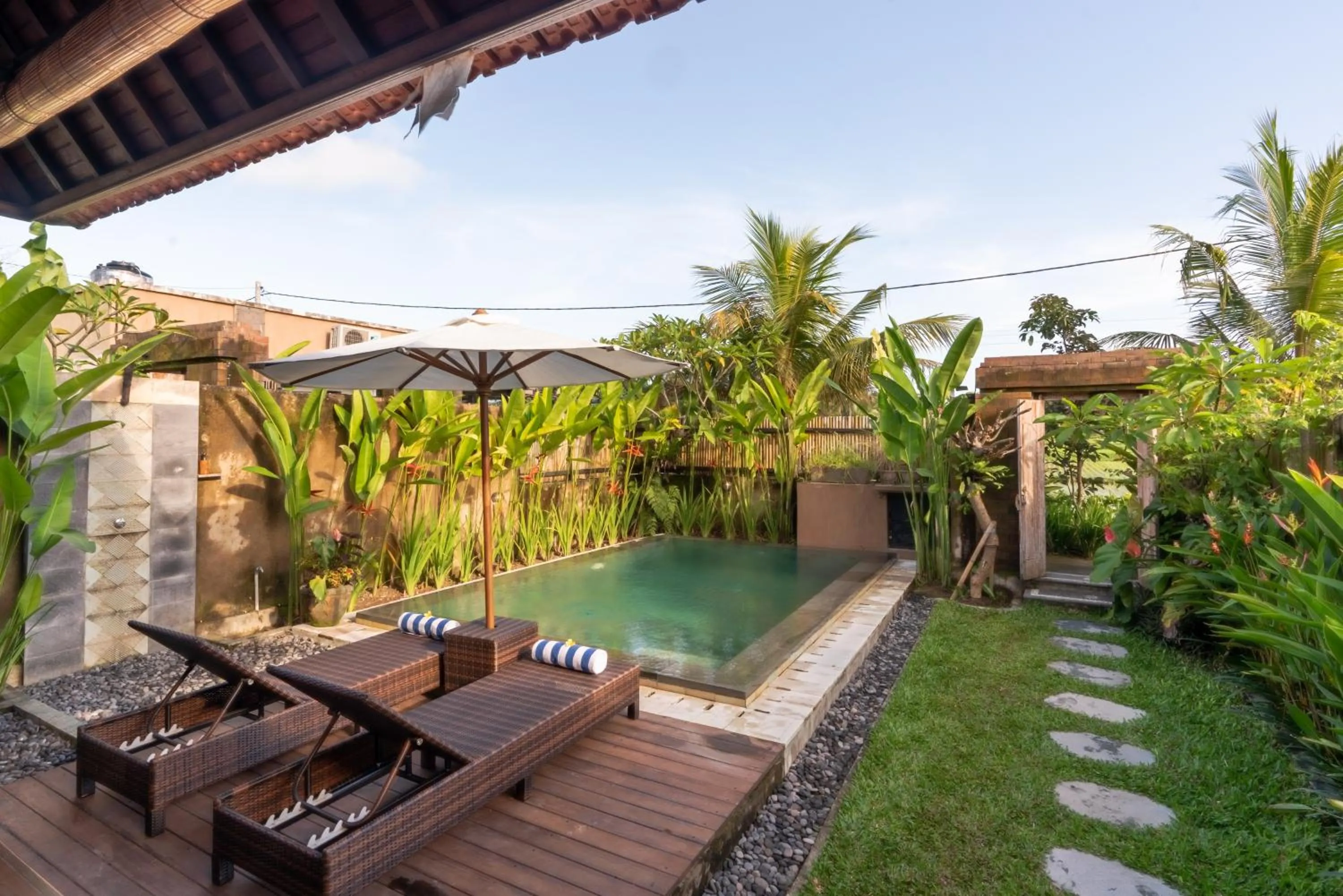 Swimming pool in Sridewi Villas Ubud