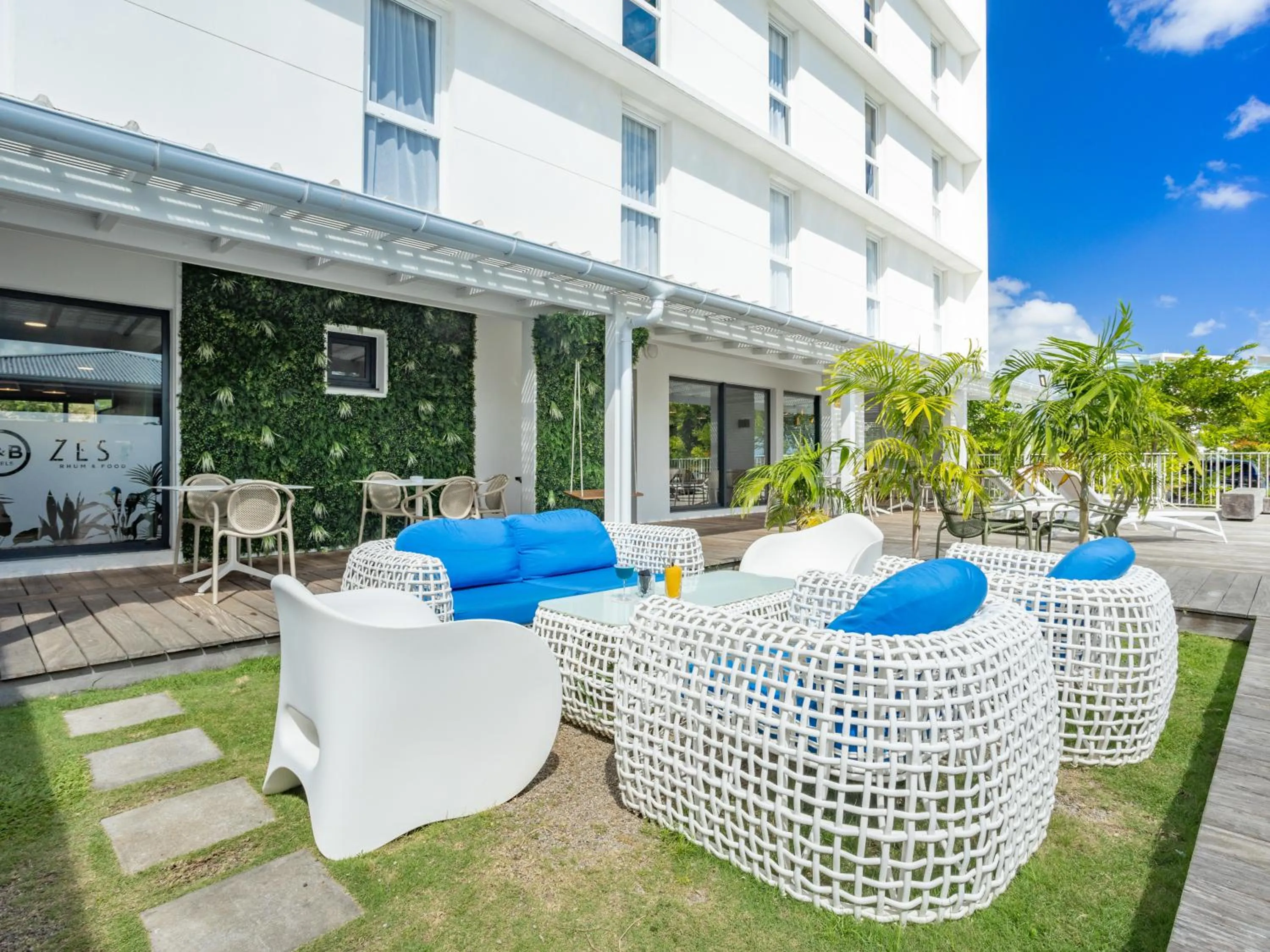 Patio in B&B HOTEL Fort-de-France