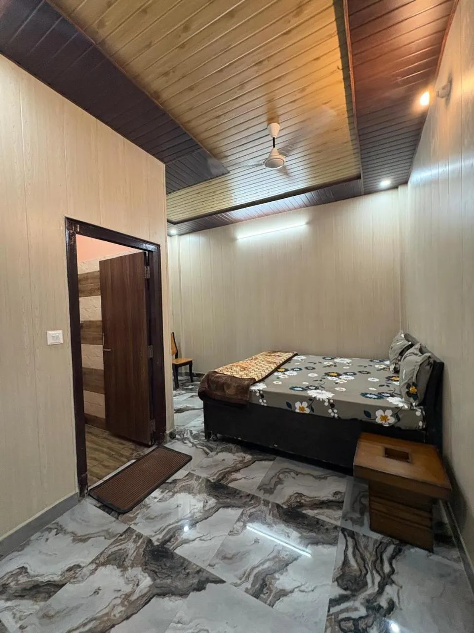 Bed in Chirag Homestay Kainchi