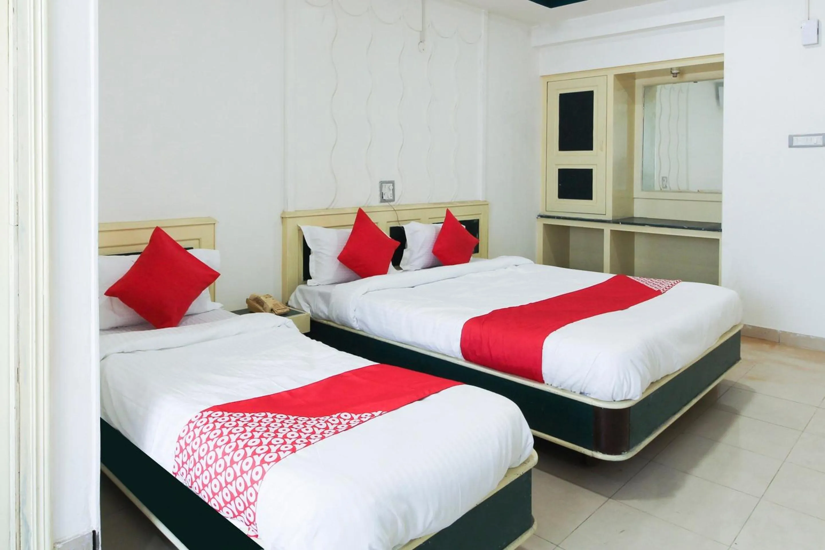 Bedroom in Hotel O by OYO V Square