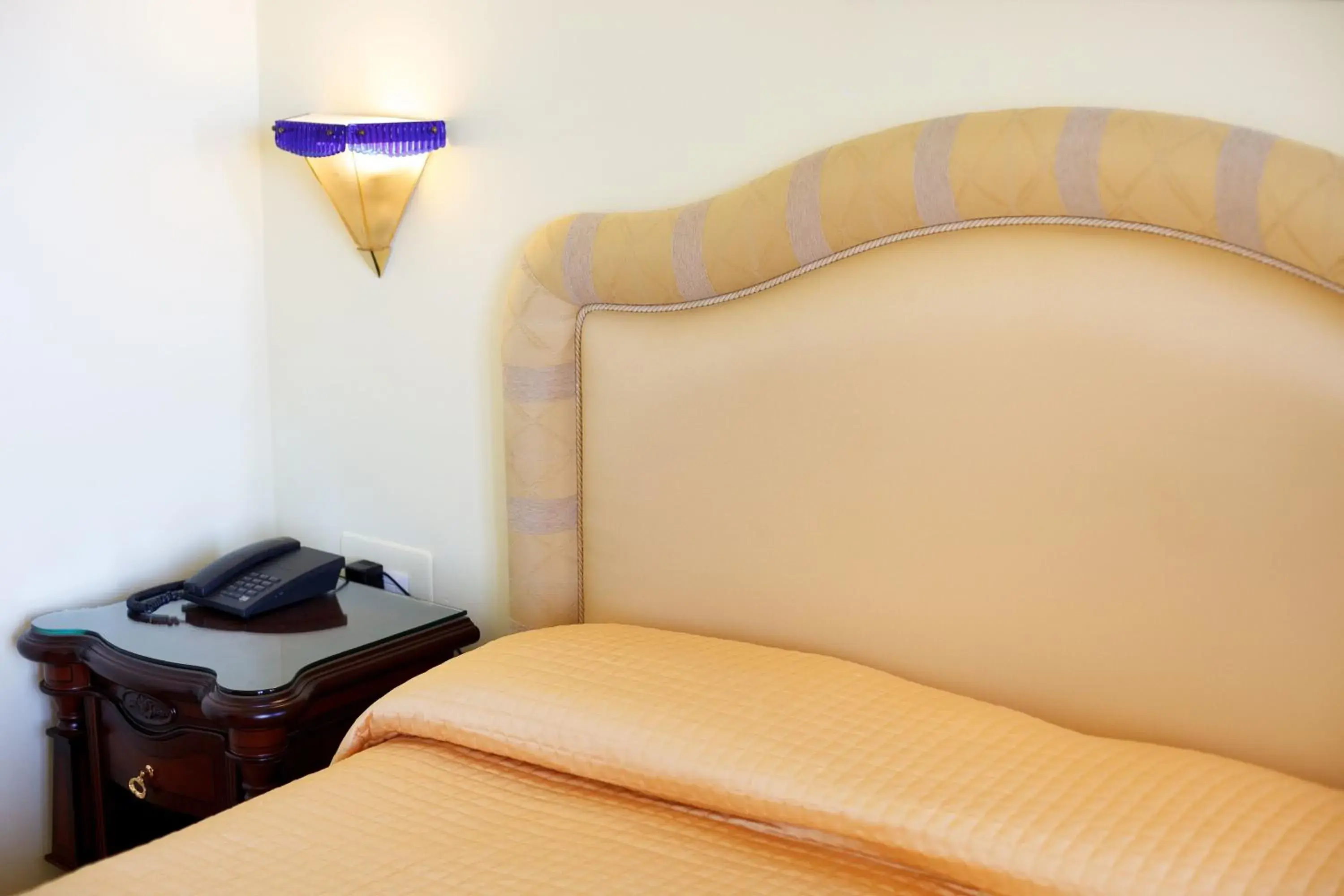 Decorative detail, Bed in Johanna Park Hotel Decorative detail, Bed in Johanna Park Hotel