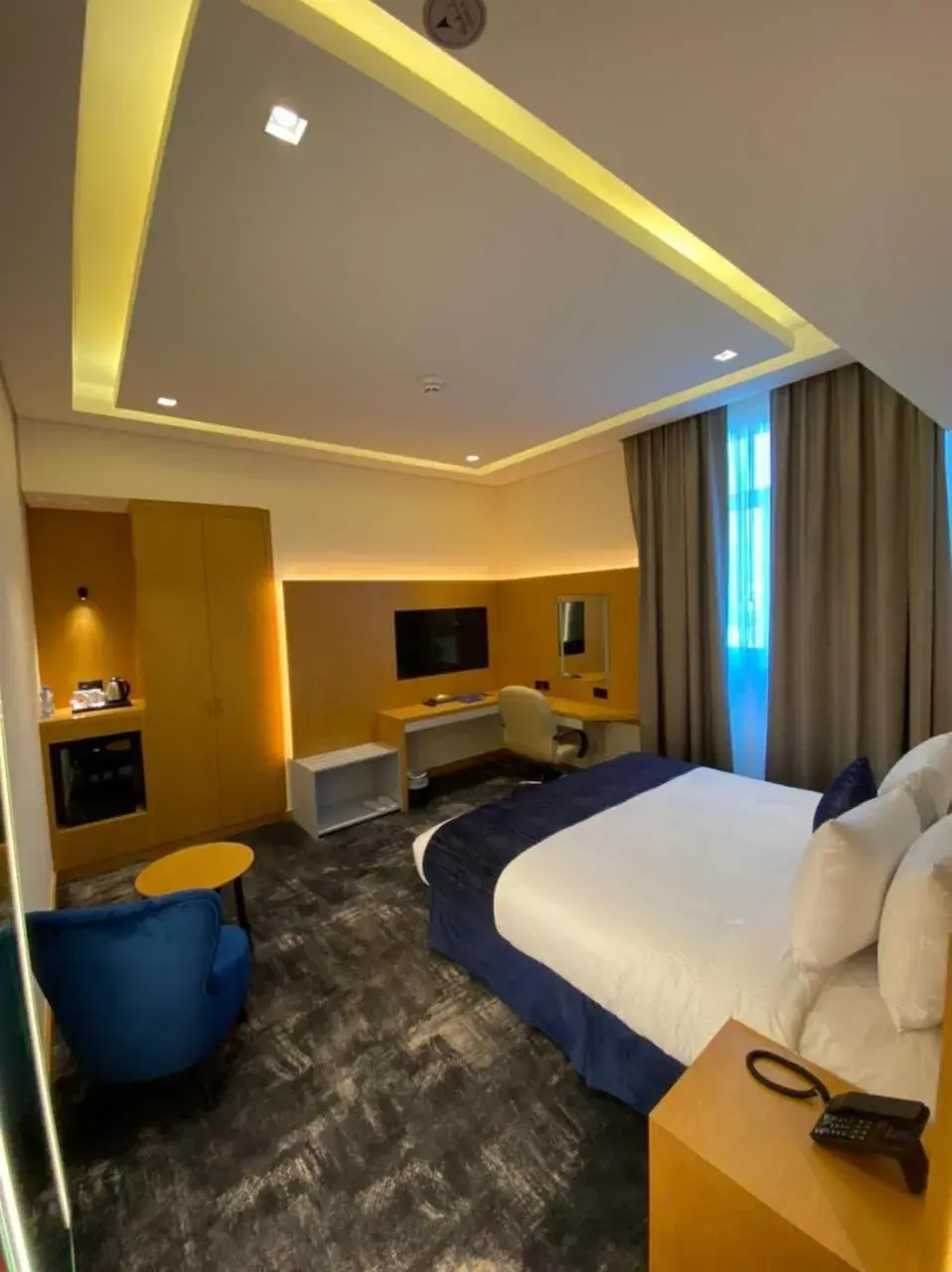 Bed in AL HAYAT HOTEL Bed in AL HAYAT HOTEL