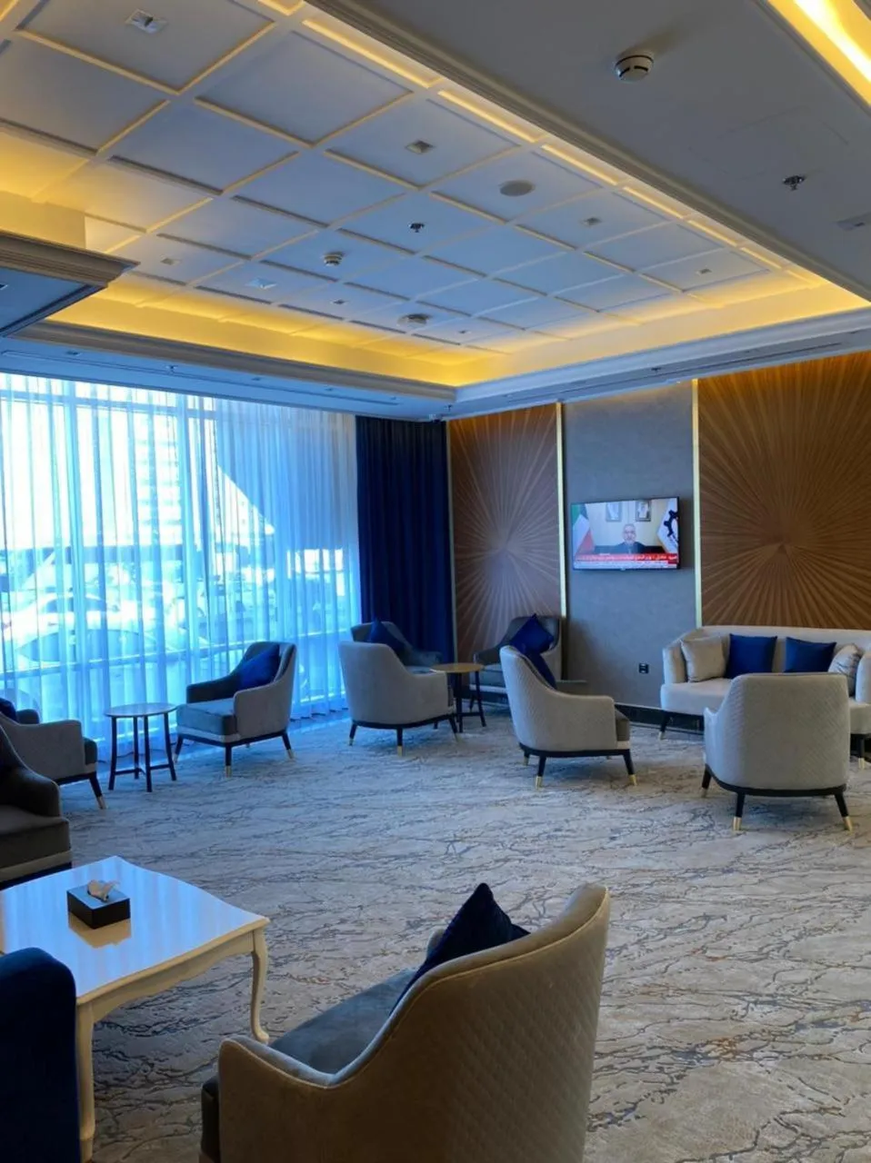 Lobby or reception in AL HAYAT HOTEL