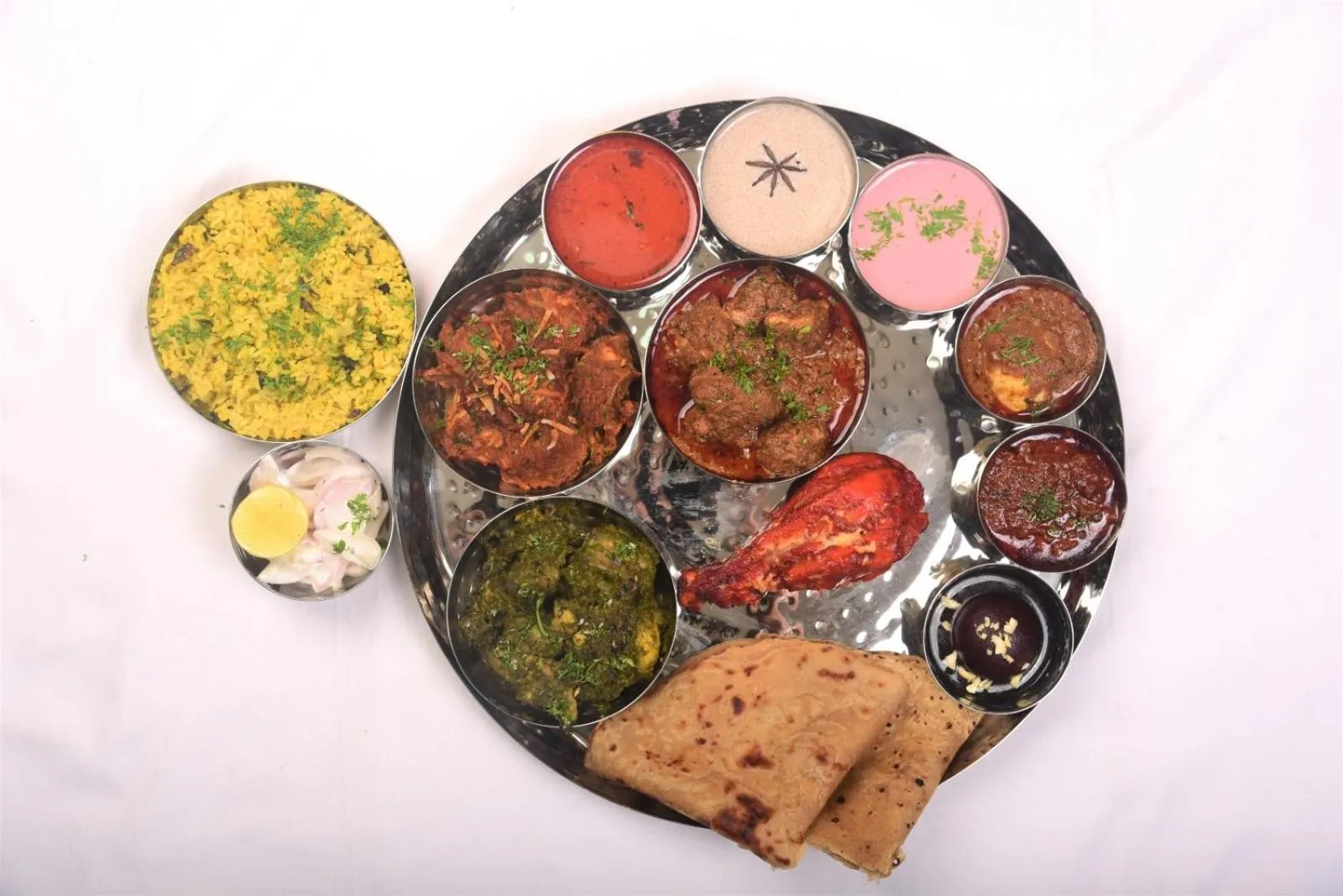 Food close-up in Hotel Jurkis, Kolhapur