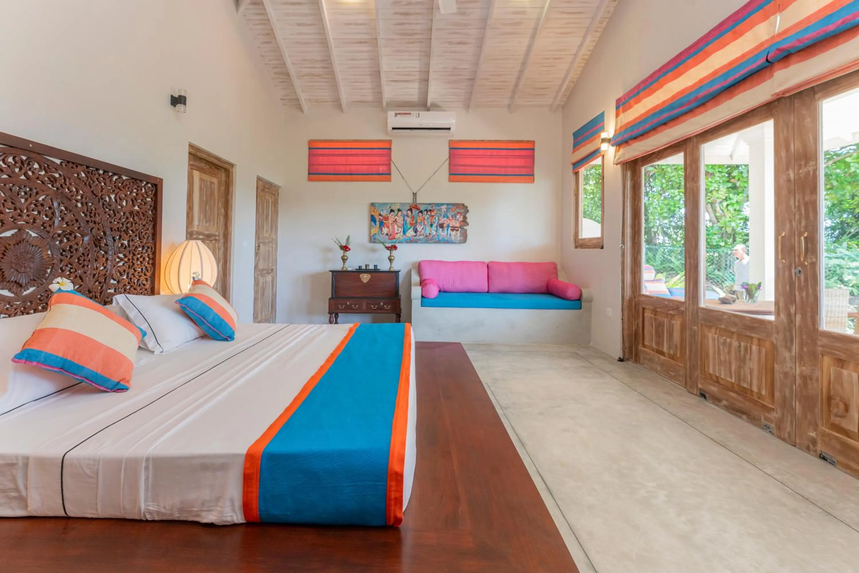Bed in The Divine Villa