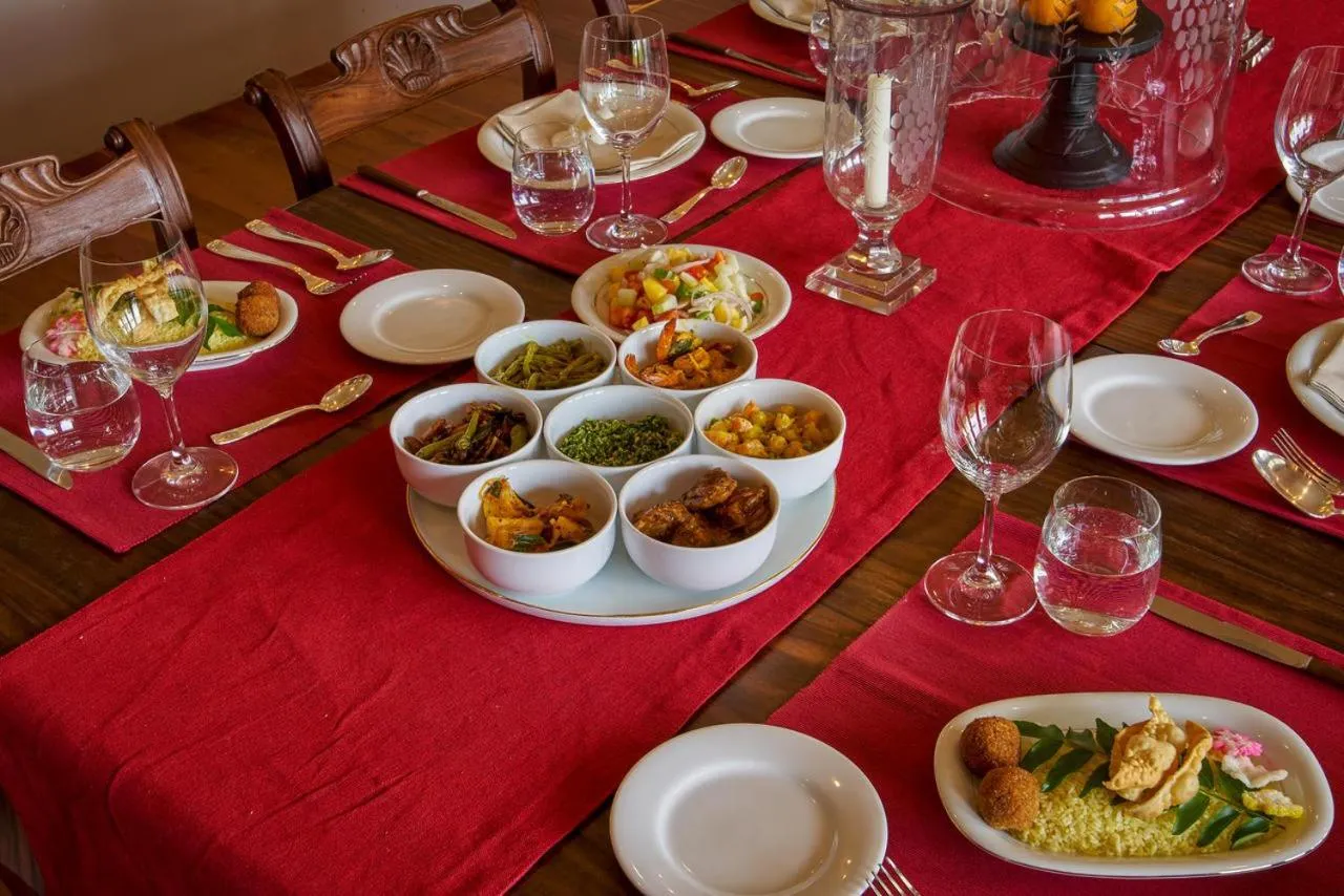 Food in The Divine Villa