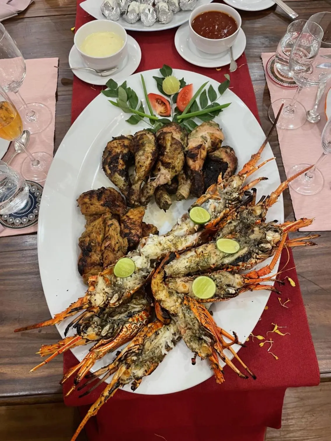 BBQ facilities in The Divine Villa