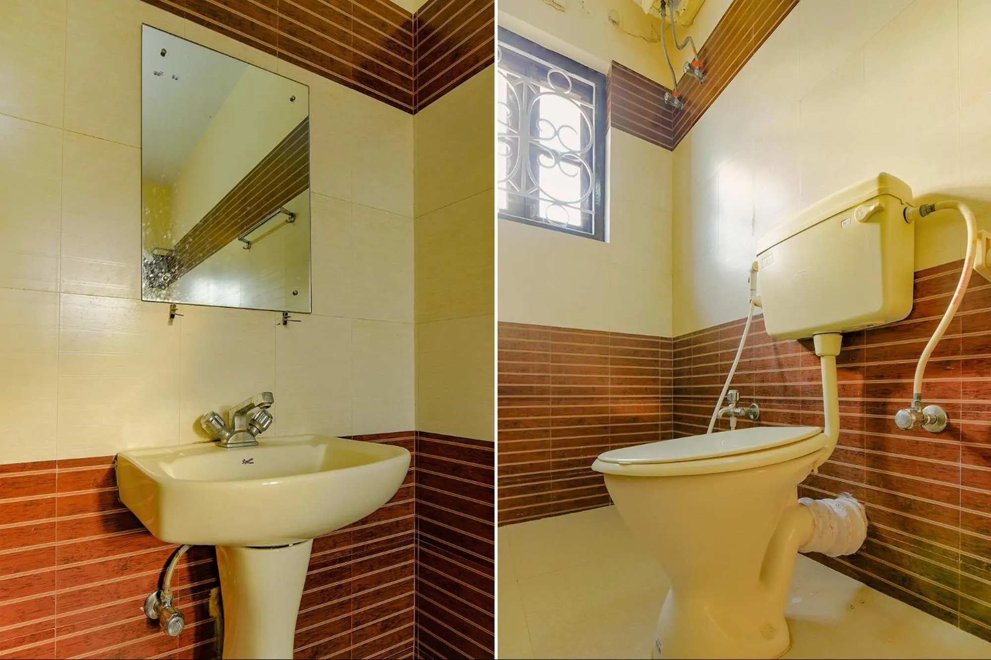 Bathroom in FabHotel New kolkata Residency Inn - Nr Axis Mall