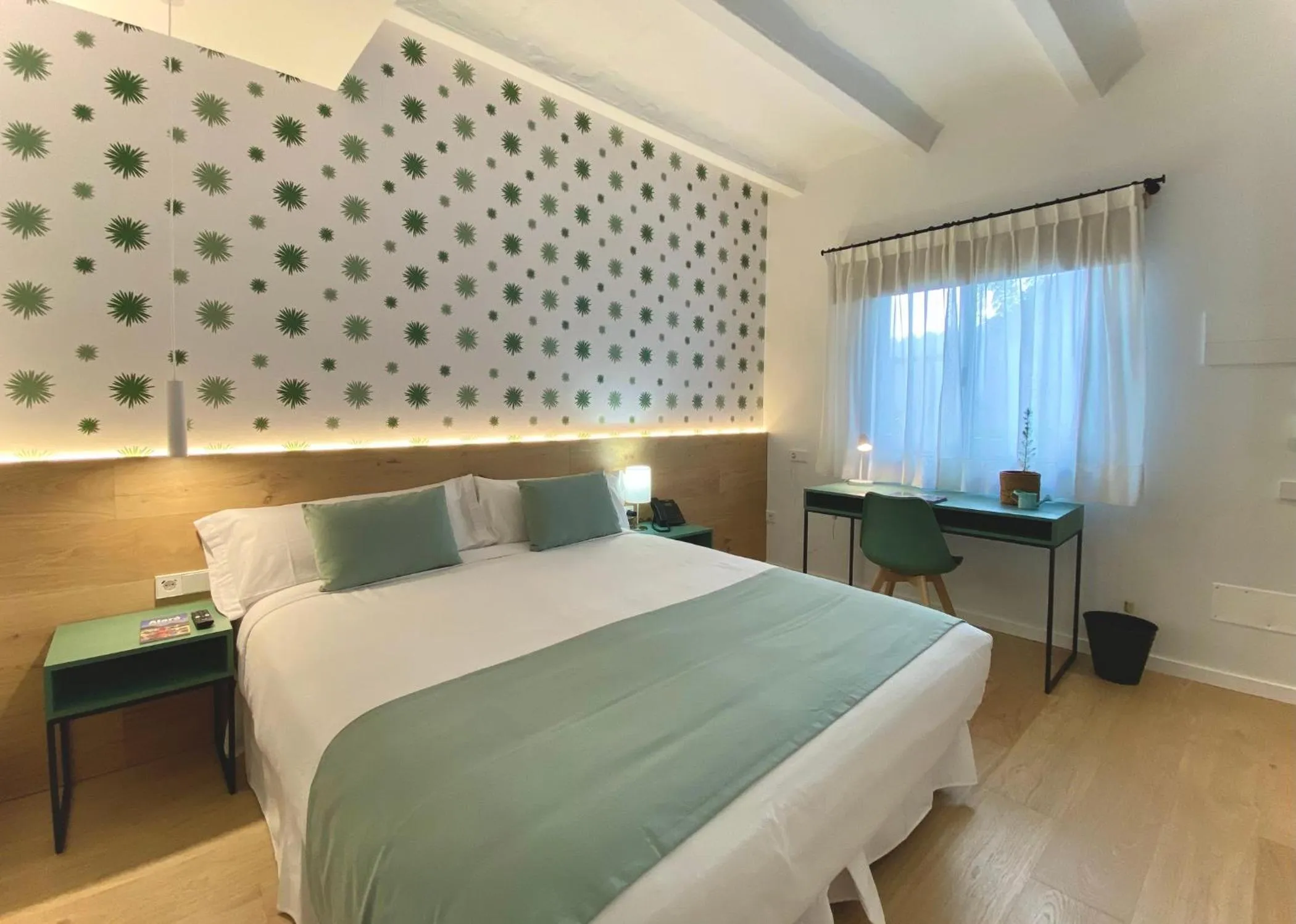 Bed in Alaró Natura Rural Suites