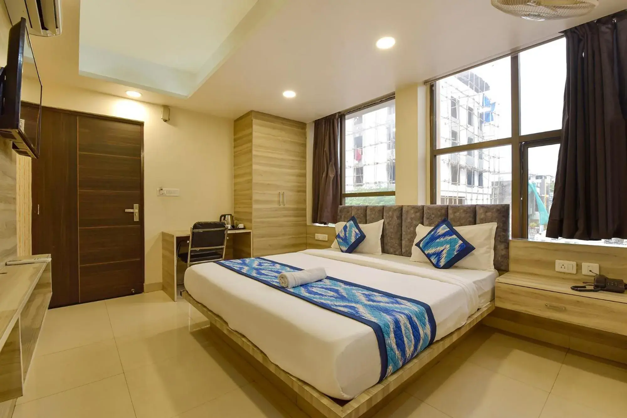 Bed in FabHotel Pink City - World Trade Park Bed in FabHotel Pink City - World Trade Park