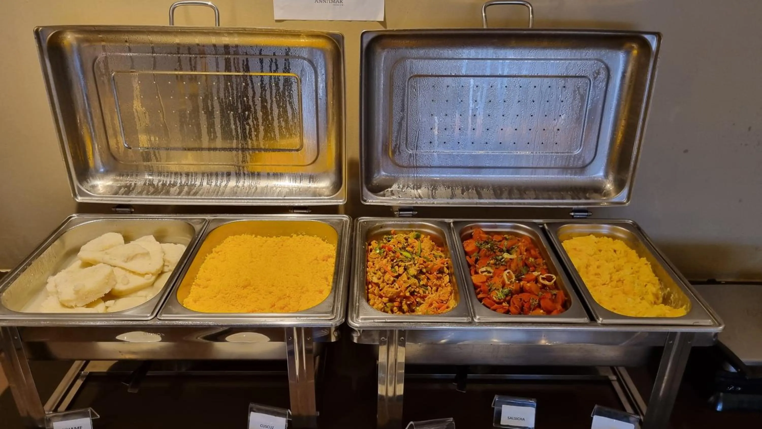 Buffet breakfast in Hotel Annamar Premium