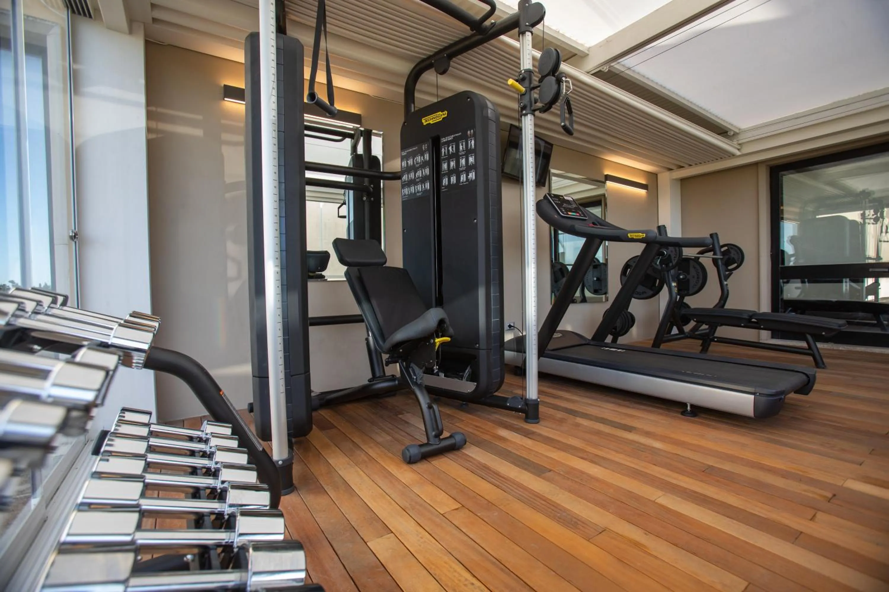 Fitness centre/facilities in Hotel Hermitage