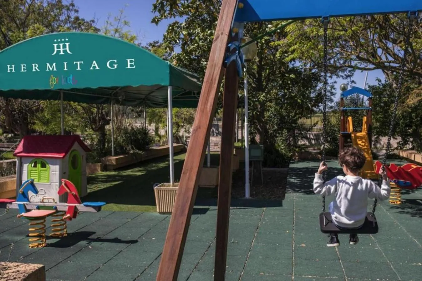 Children play ground in Hotel Hermitage