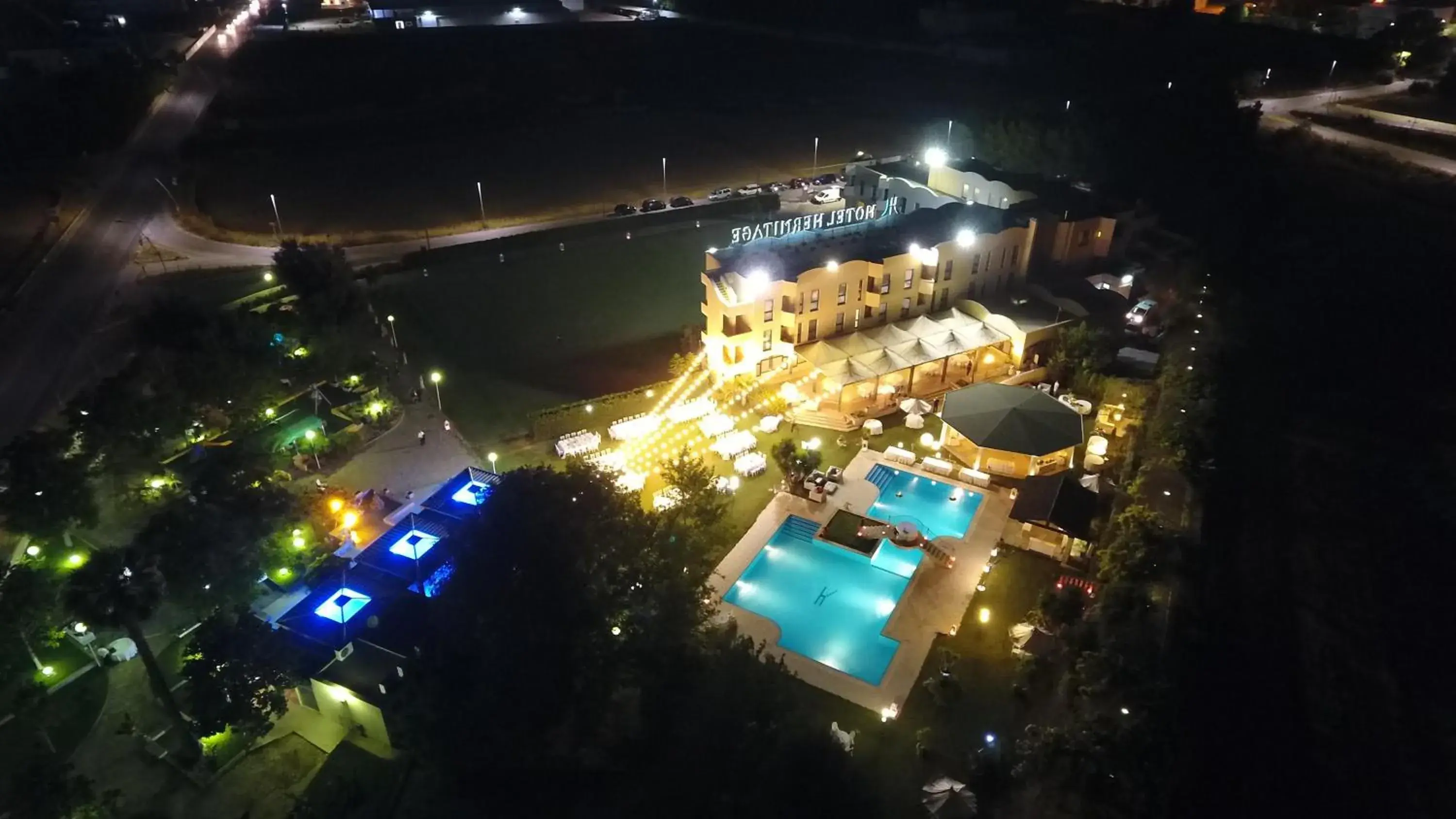 Bird's eye view in Hotel Hermitage Bird's eye view in Hotel Hermitage