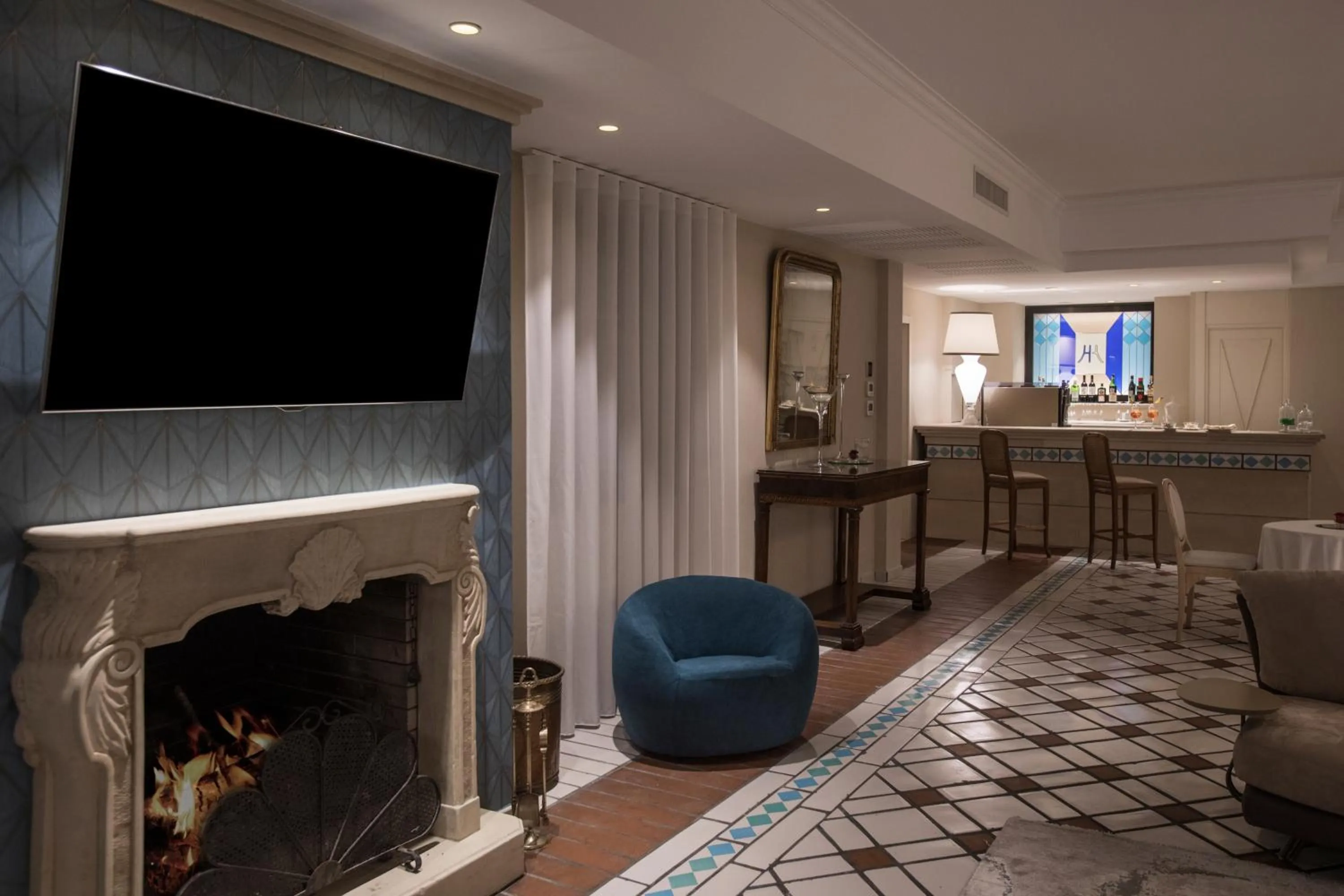 Lounge or bar in Hotel Hermitage