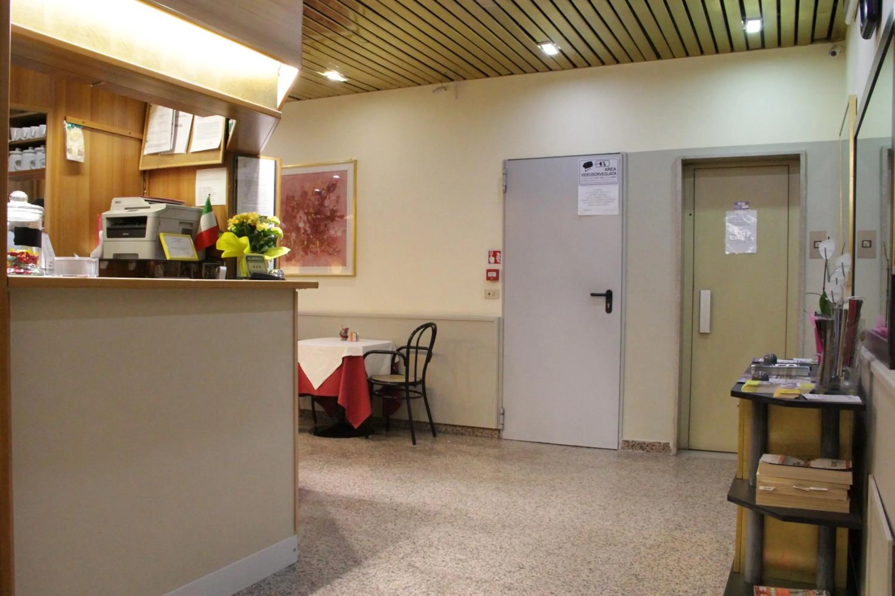 Lobby or reception in Hotel Lugano