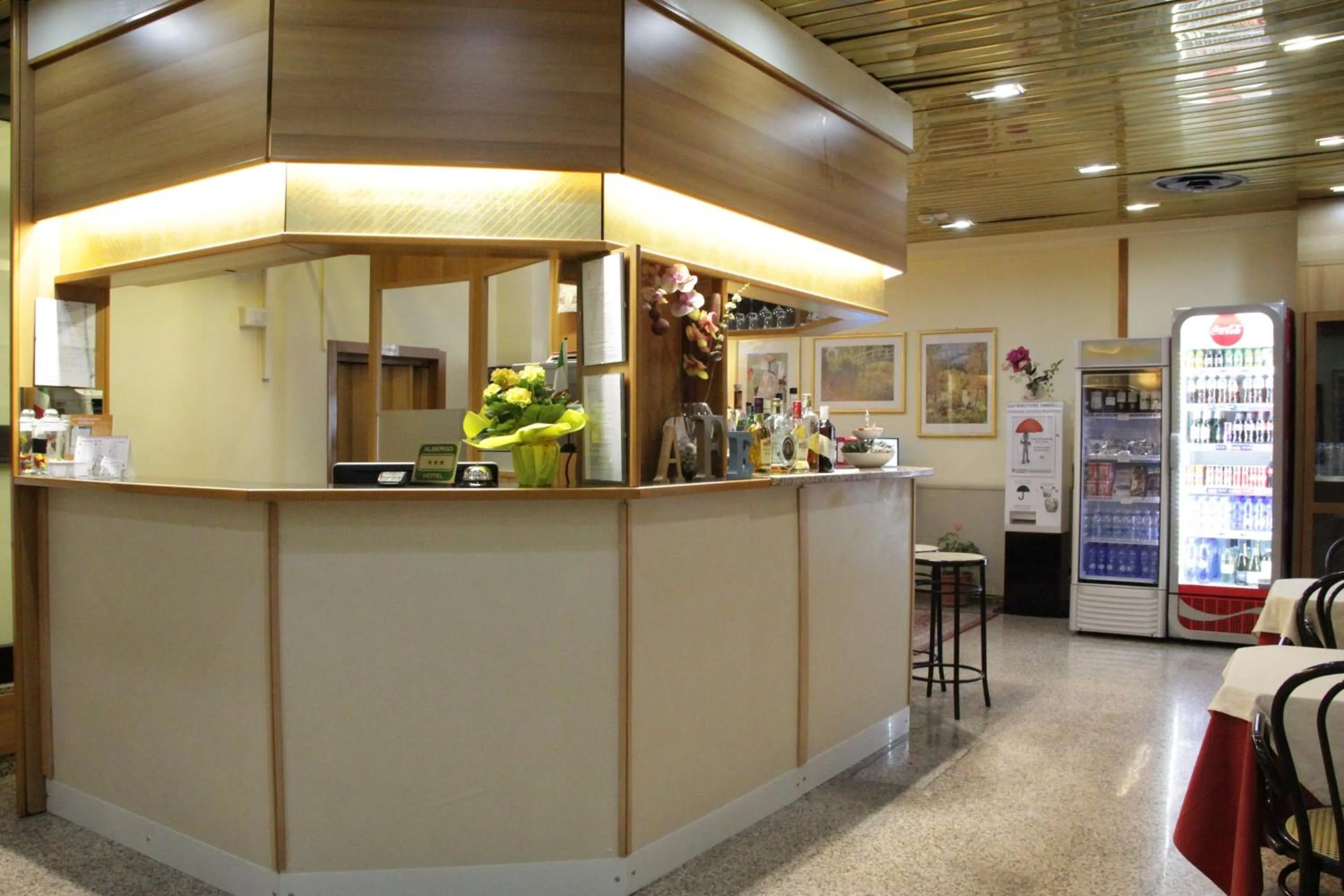 Lobby or reception in Hotel Lugano