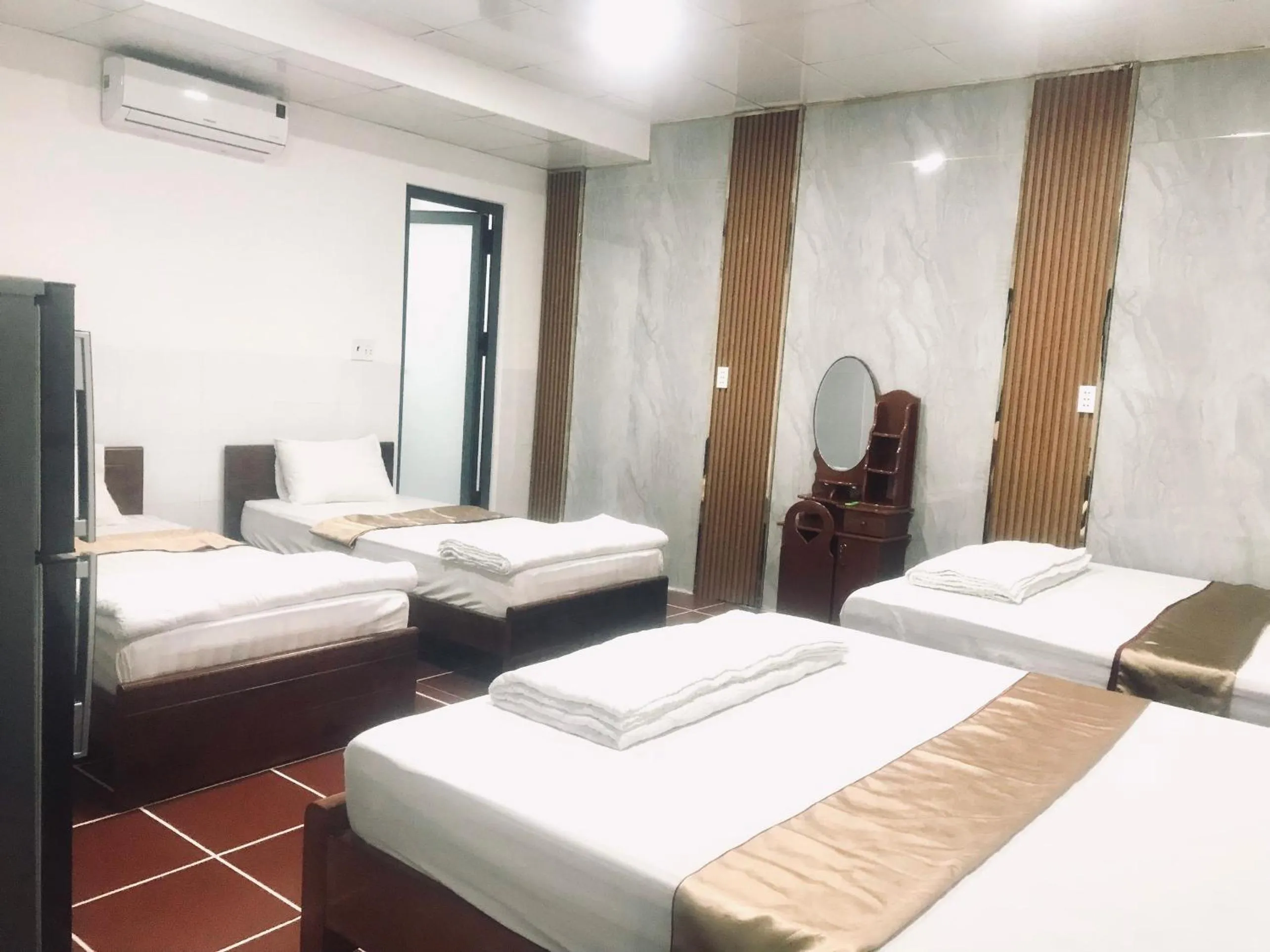 Bed in Khách Sạn Mỹ Hằng